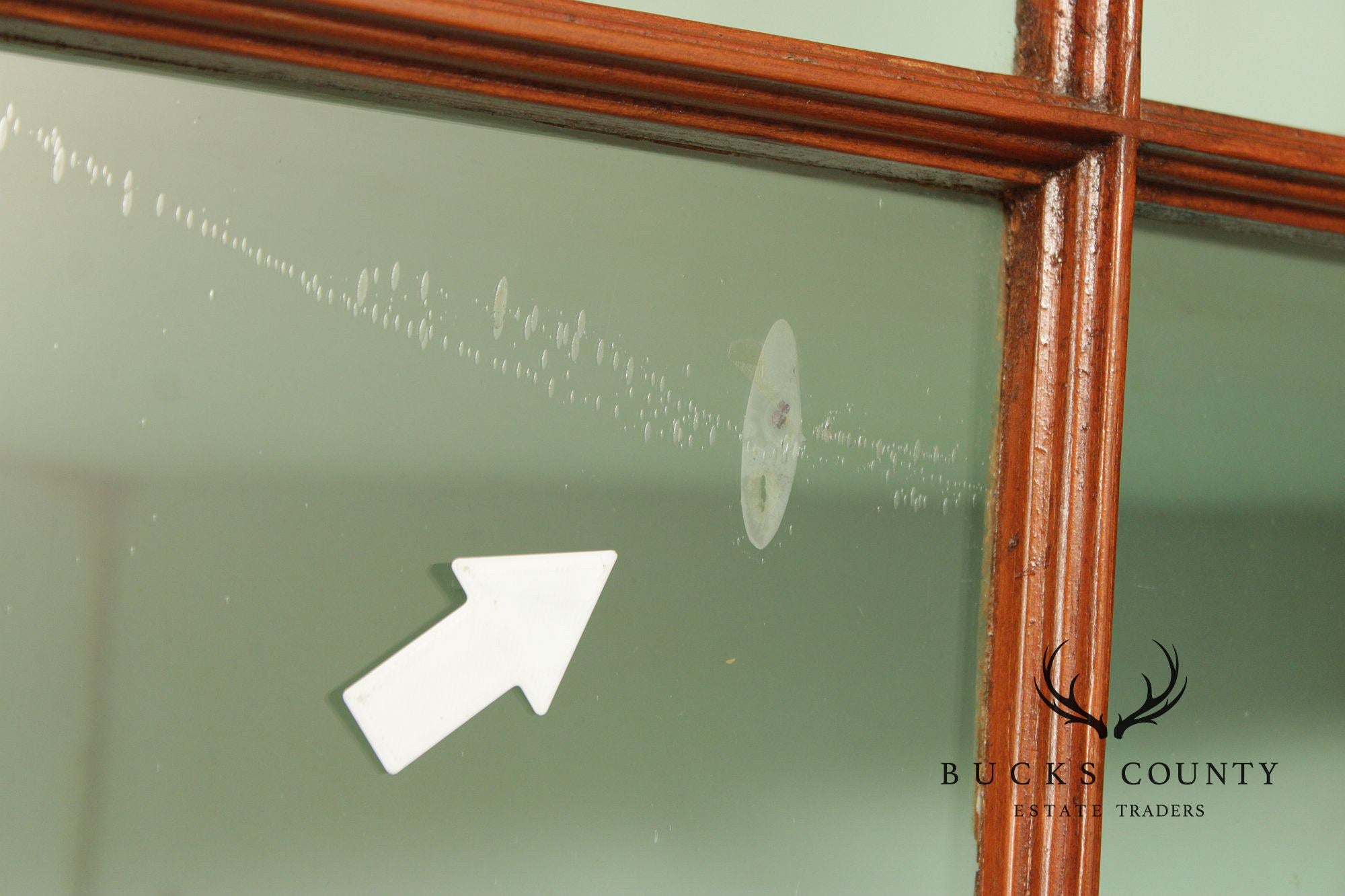 Antique Softwood Corner Cupboard