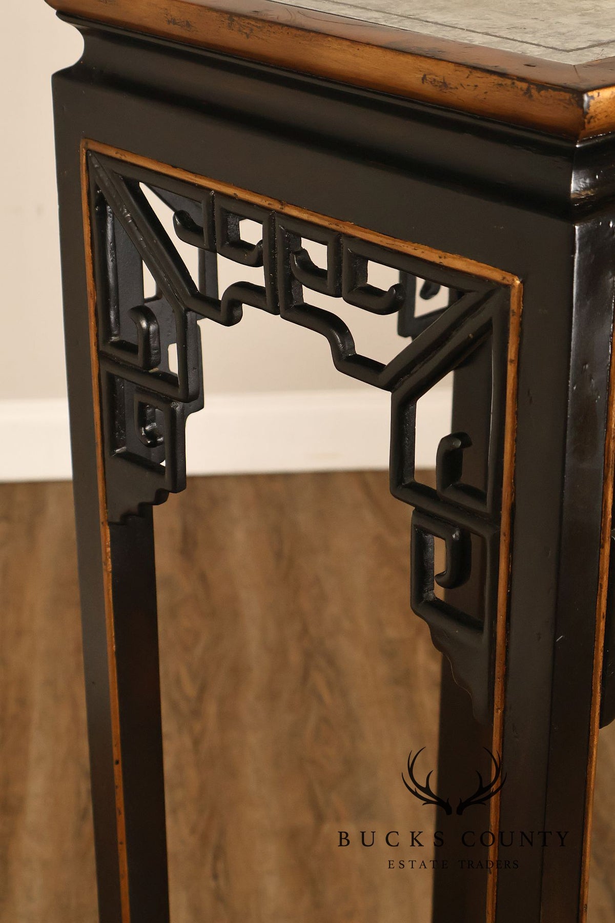 John-Richard 'European Crossroads' Chinoiserie Pedestal