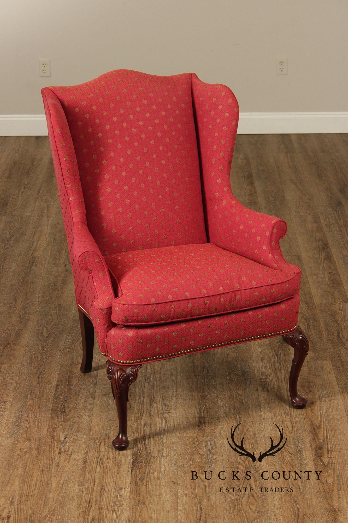 Hickory Chair 'Historical James River Plantations' Pair of Wing Chairs