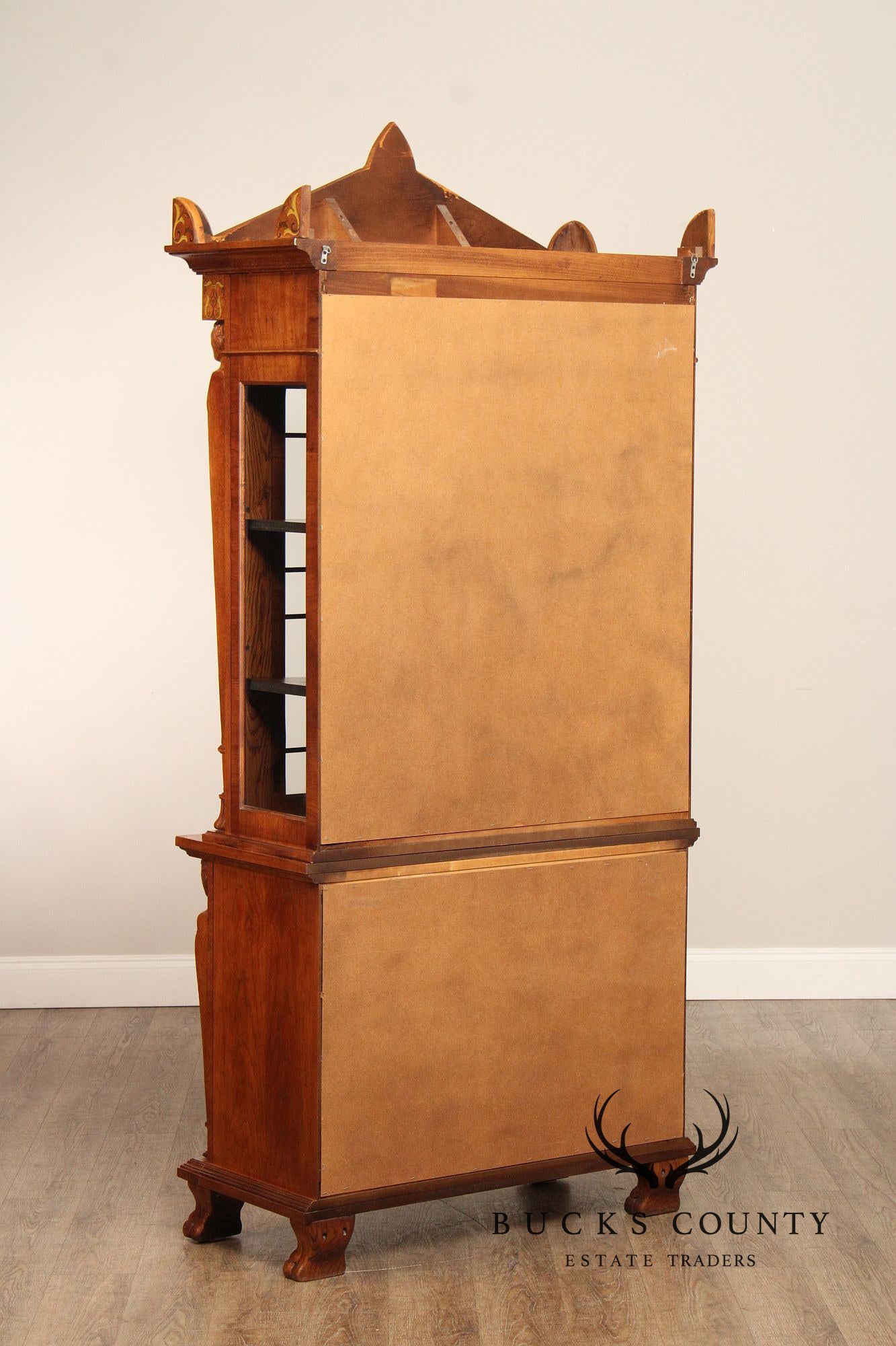 Pulaski Empire Style Bookcase or China Display Cabinet