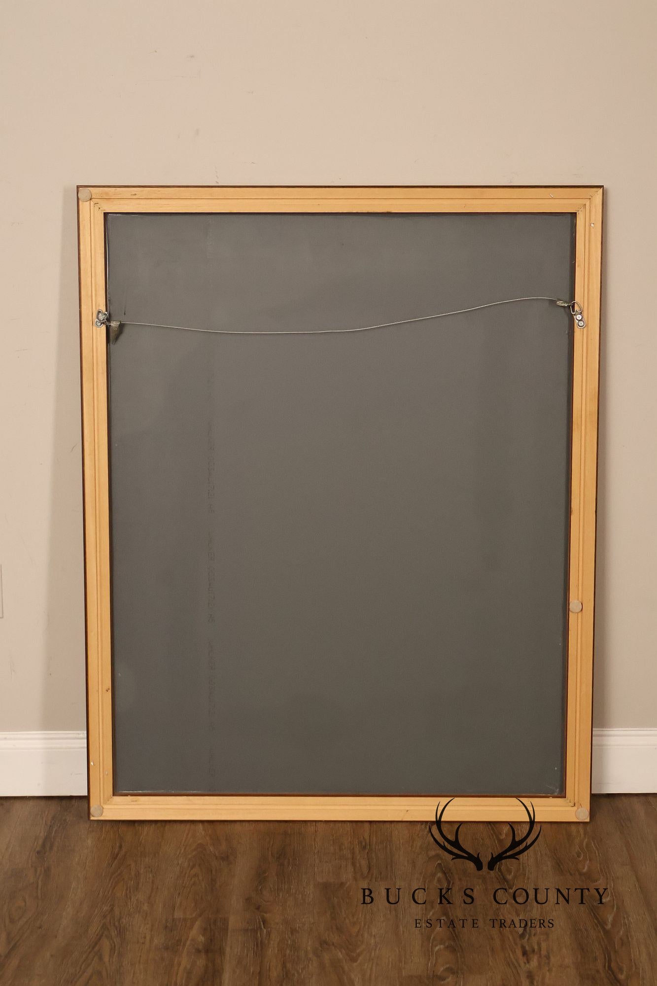 Traditional Partial Gilt Wall Mirror