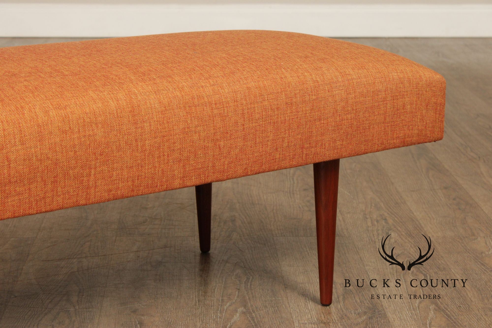 Mid Century Modern Upholstered Window Bench