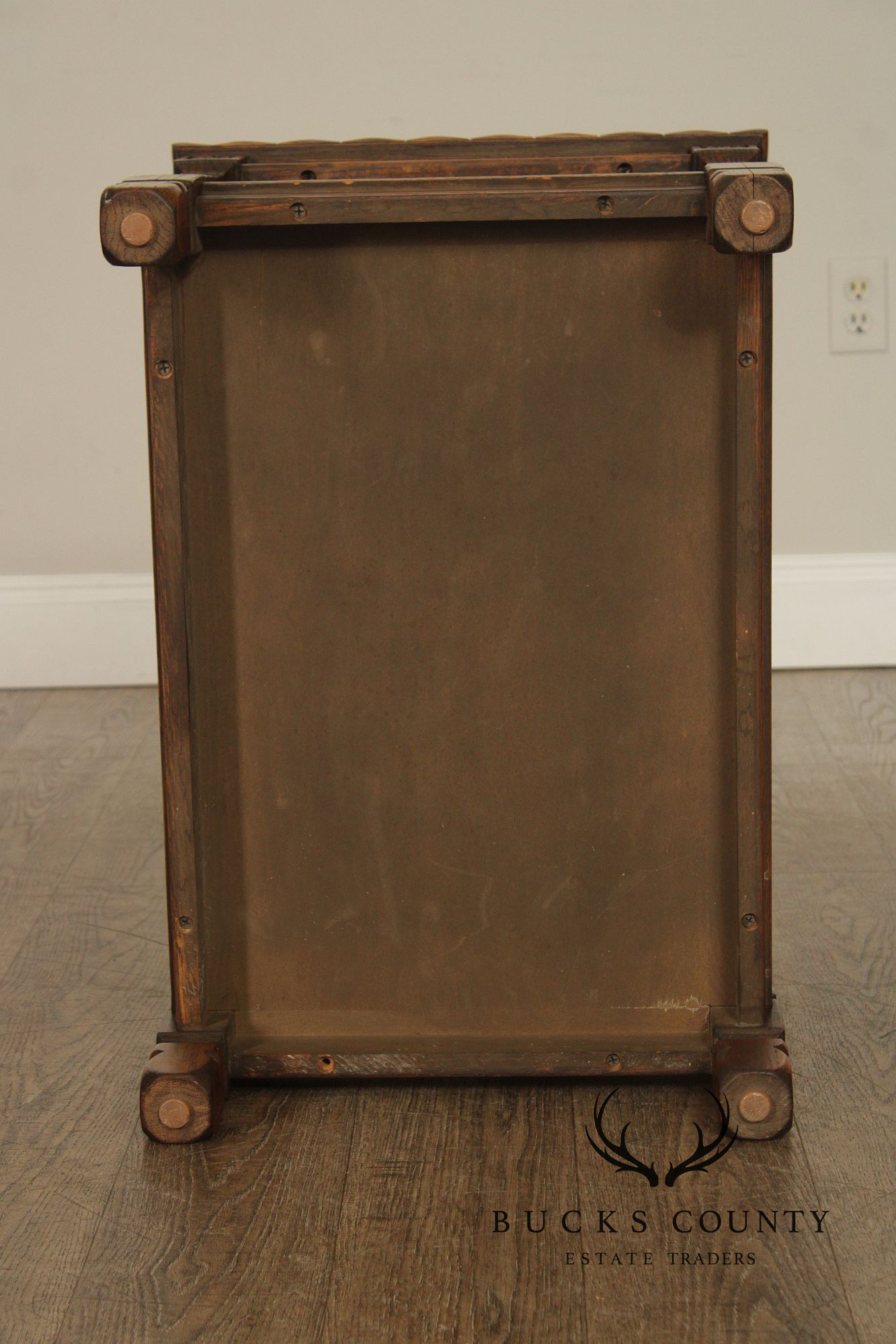 Romweber Viking Oak Two-Tier End Table