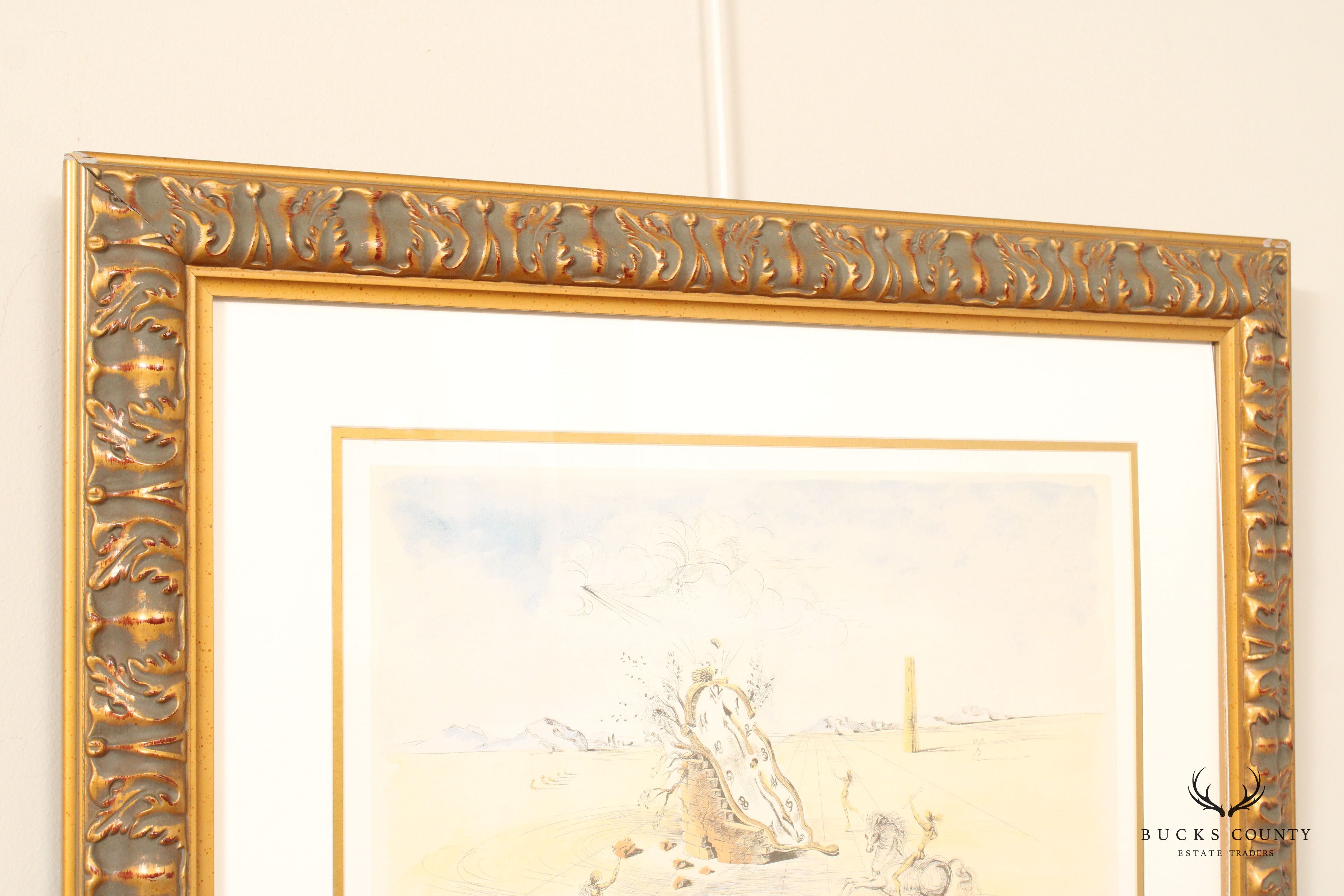 Salvador Dali 'Cosmic Horseman' Limited Edition Lithograph