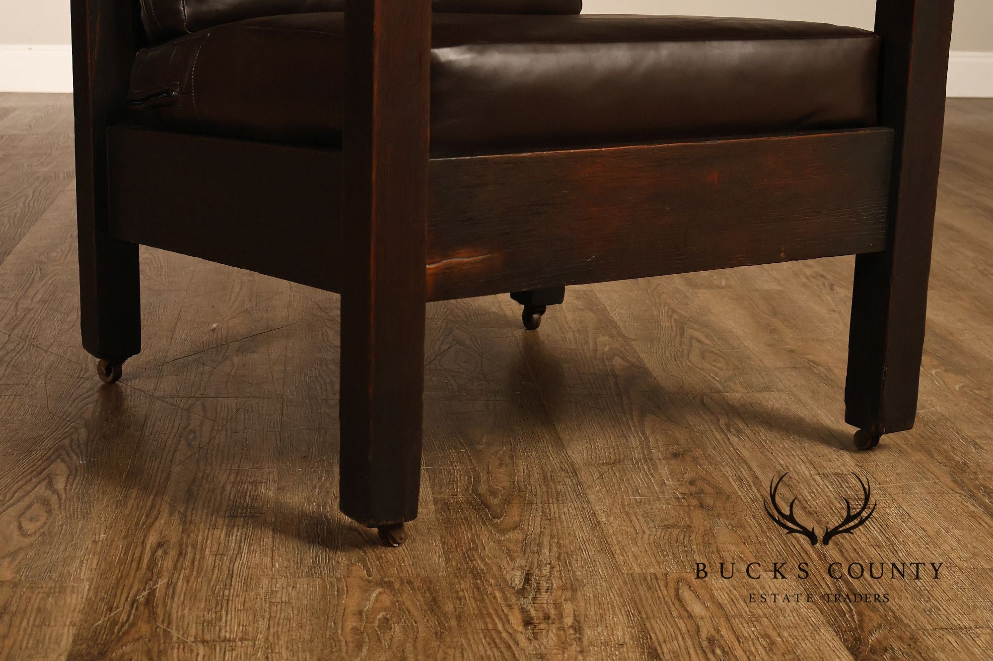 Antique Stickley Brothers Mission Oak Morris Chair