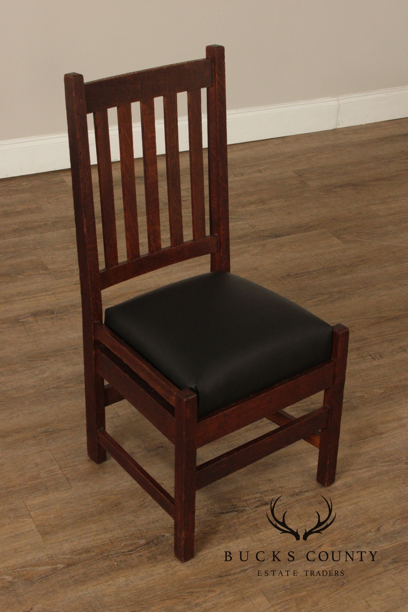 Knaus Meisterwerk Furniture Mission Oak Side Chair