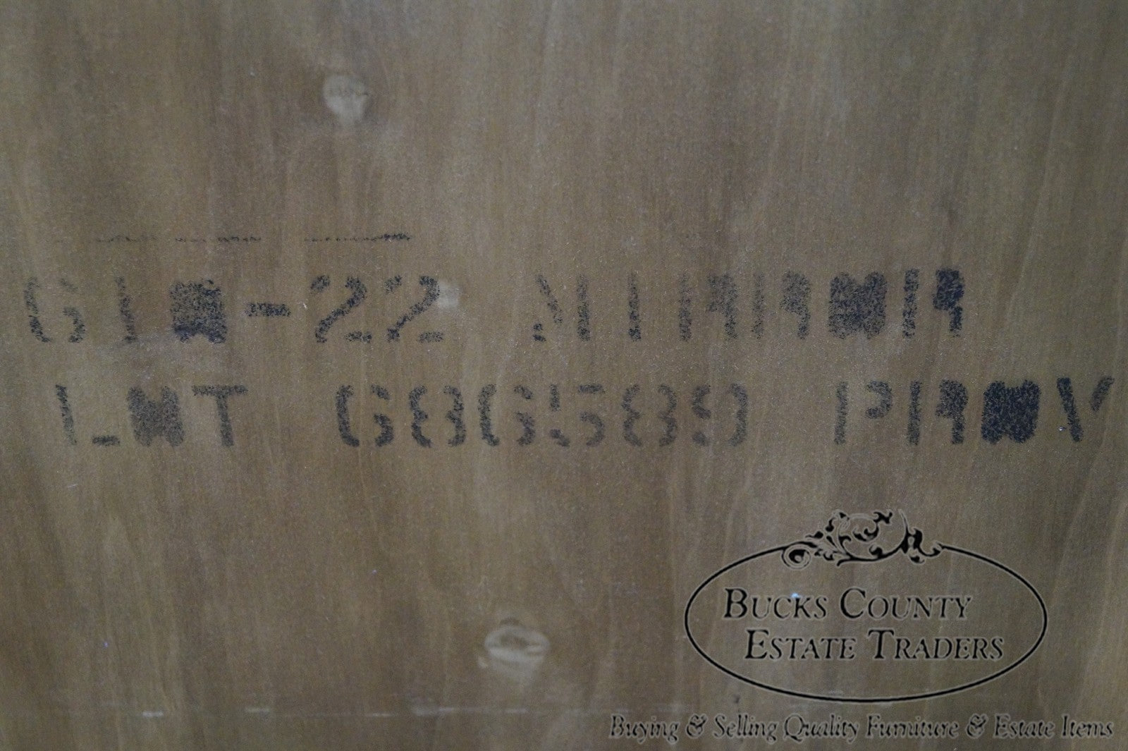 Solid Oak Frame French Country Style Hanging Wall Mirror