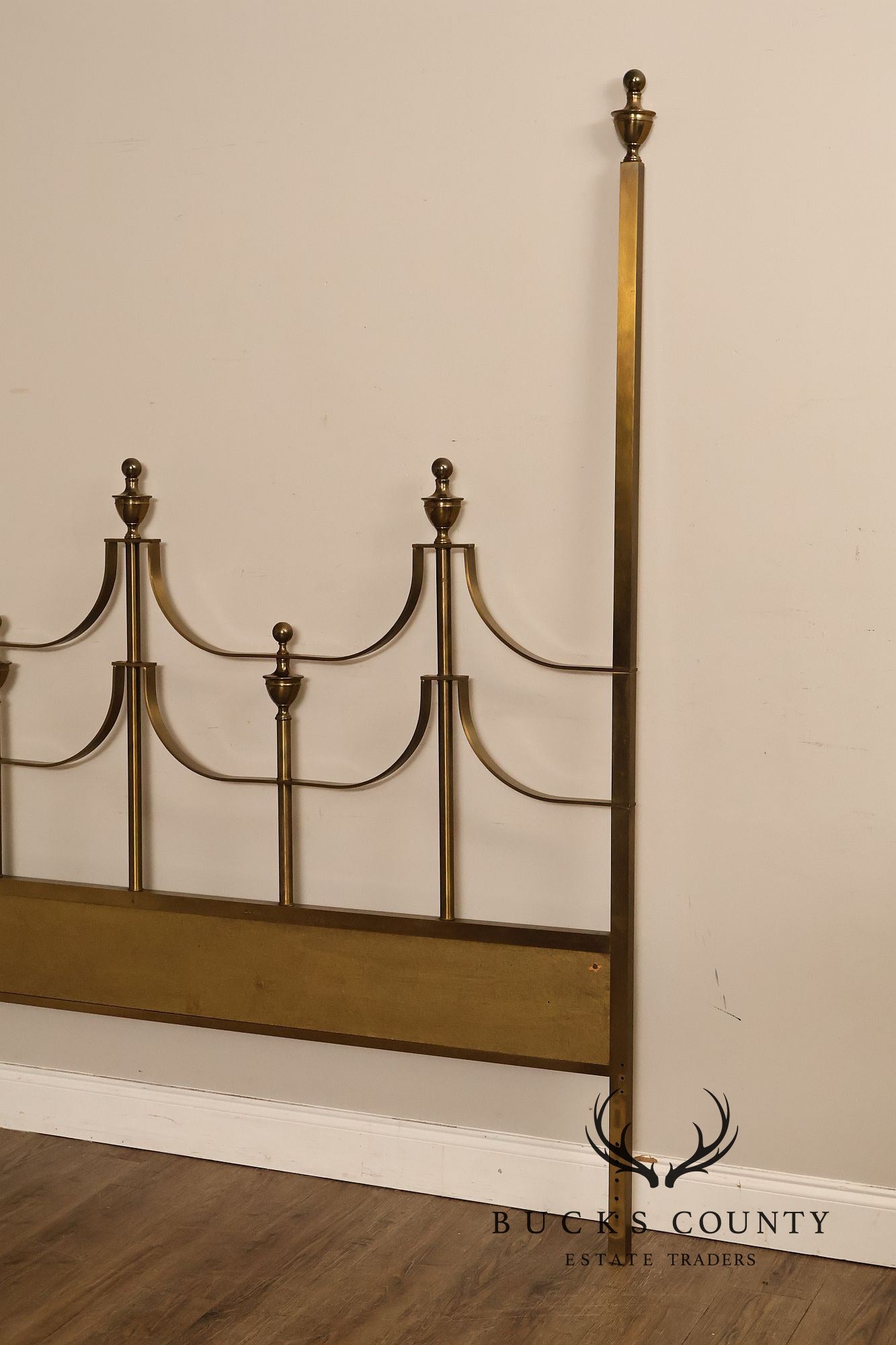 Mastercraft Vintage Brass King Headboard