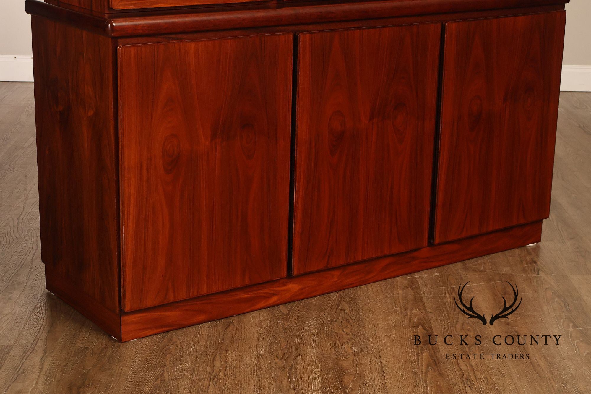 Skovby Danish Modern Rosewood Display China Cabinet