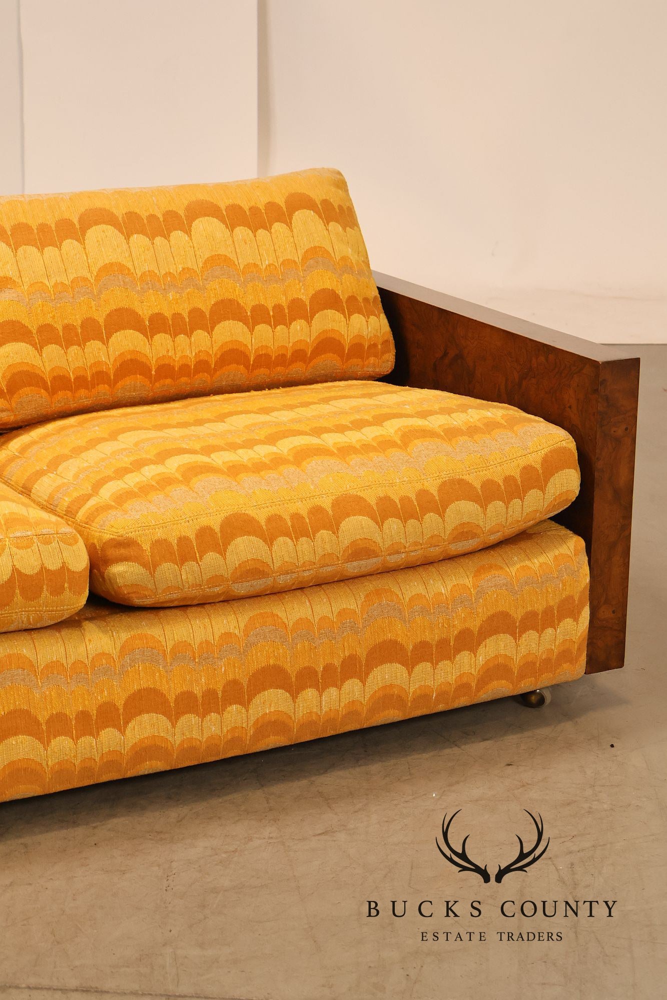 Thayer Coggin Milo Baughman Mid Century Modern Sofa