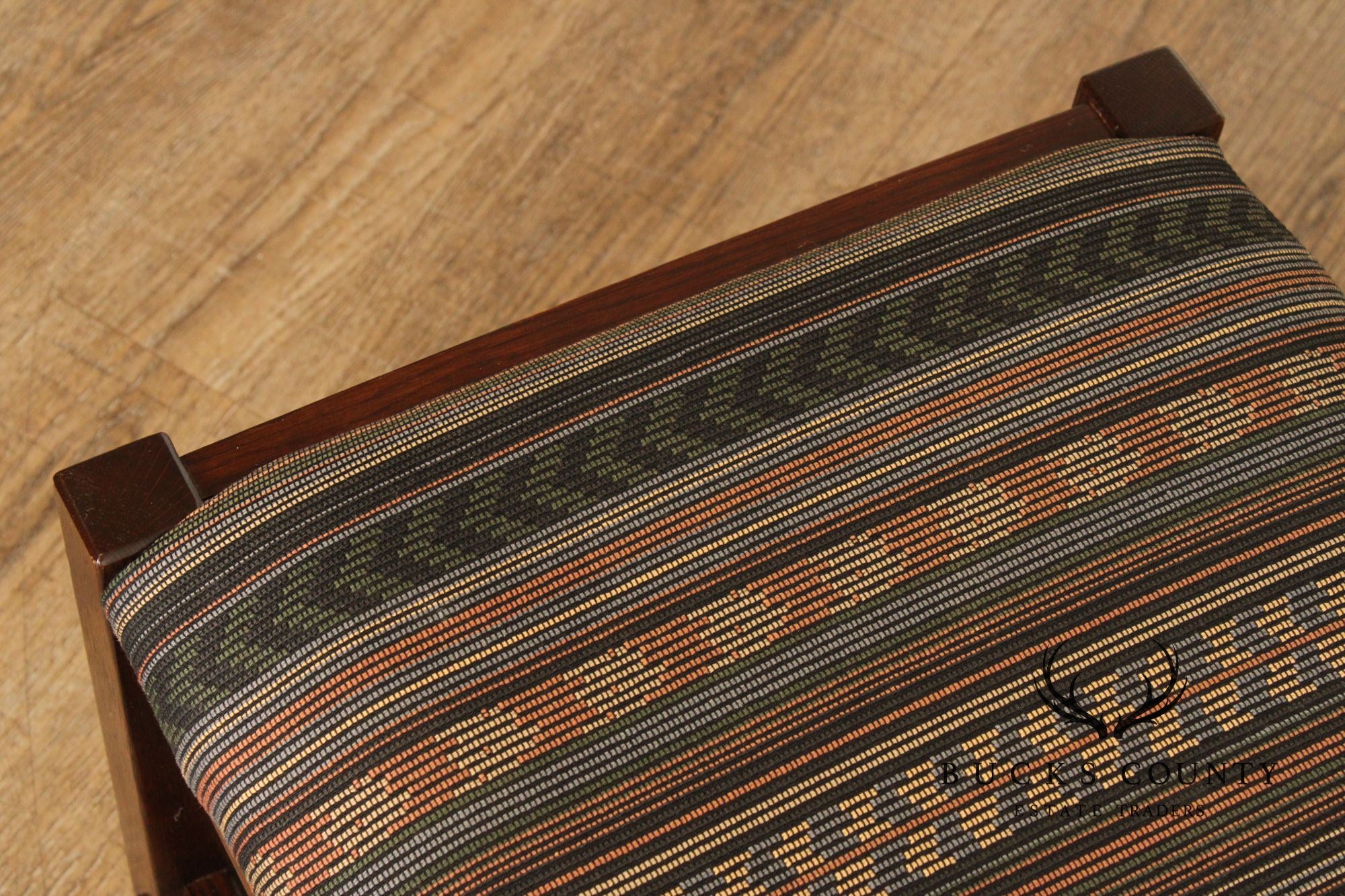 Stickley Mission Collection Oak Bench