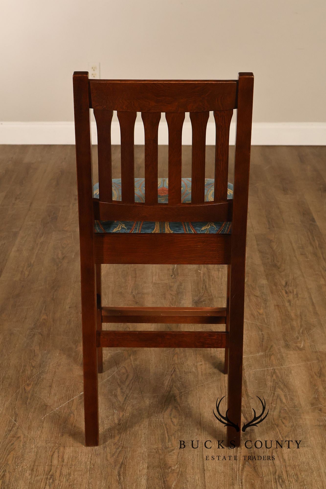 Stickley Mission Collection Set Of Four Cottage Style Bar Stools