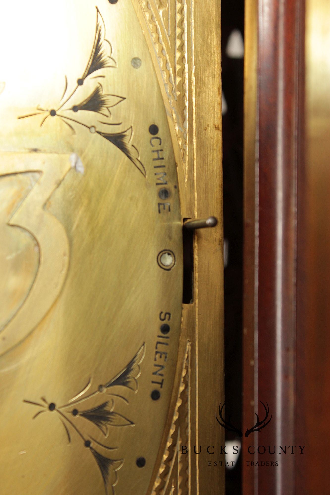 Elliot Of London Antique Victorian Style Carved Mahogany Grandfather Clock