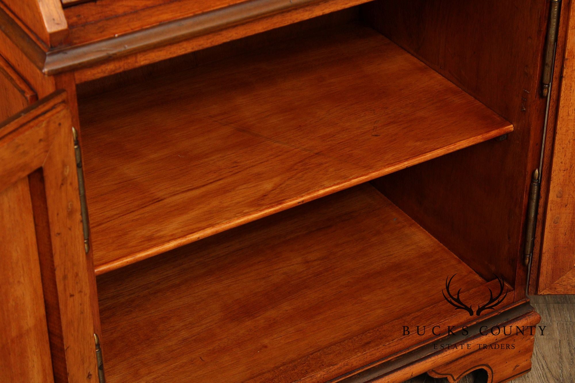 Italian Provincial Style Secretary Bookcase