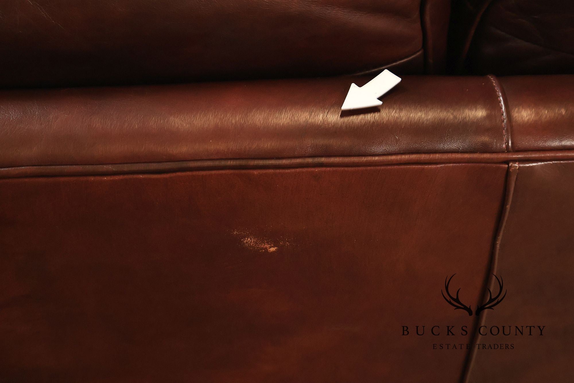 Hancock & Moore Traditional Leather Loveseat