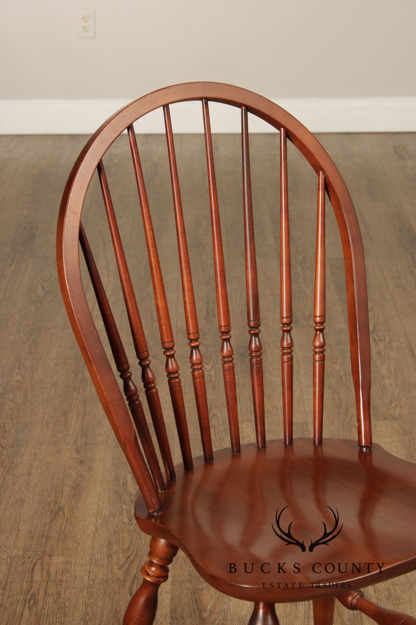 Ethan Allen Set Of 6 'Casual Dining' Collection Maple Windsor Chairs