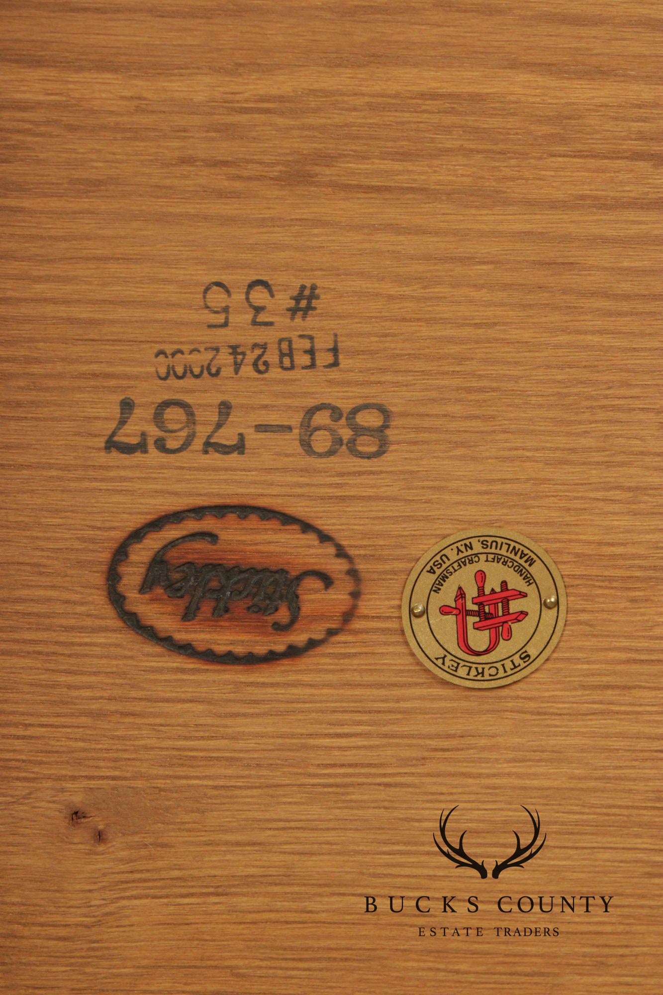 Stickley Mission Collection Oak Cocktail Table