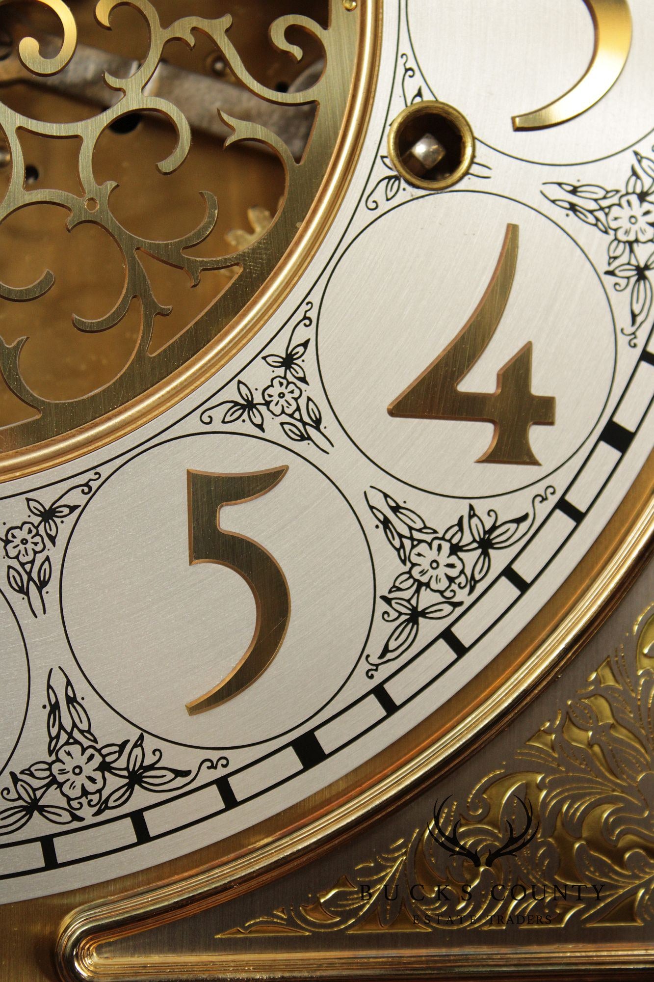 Sligh Georgian Style Mahogany 'Wilton' Grandfather Clock