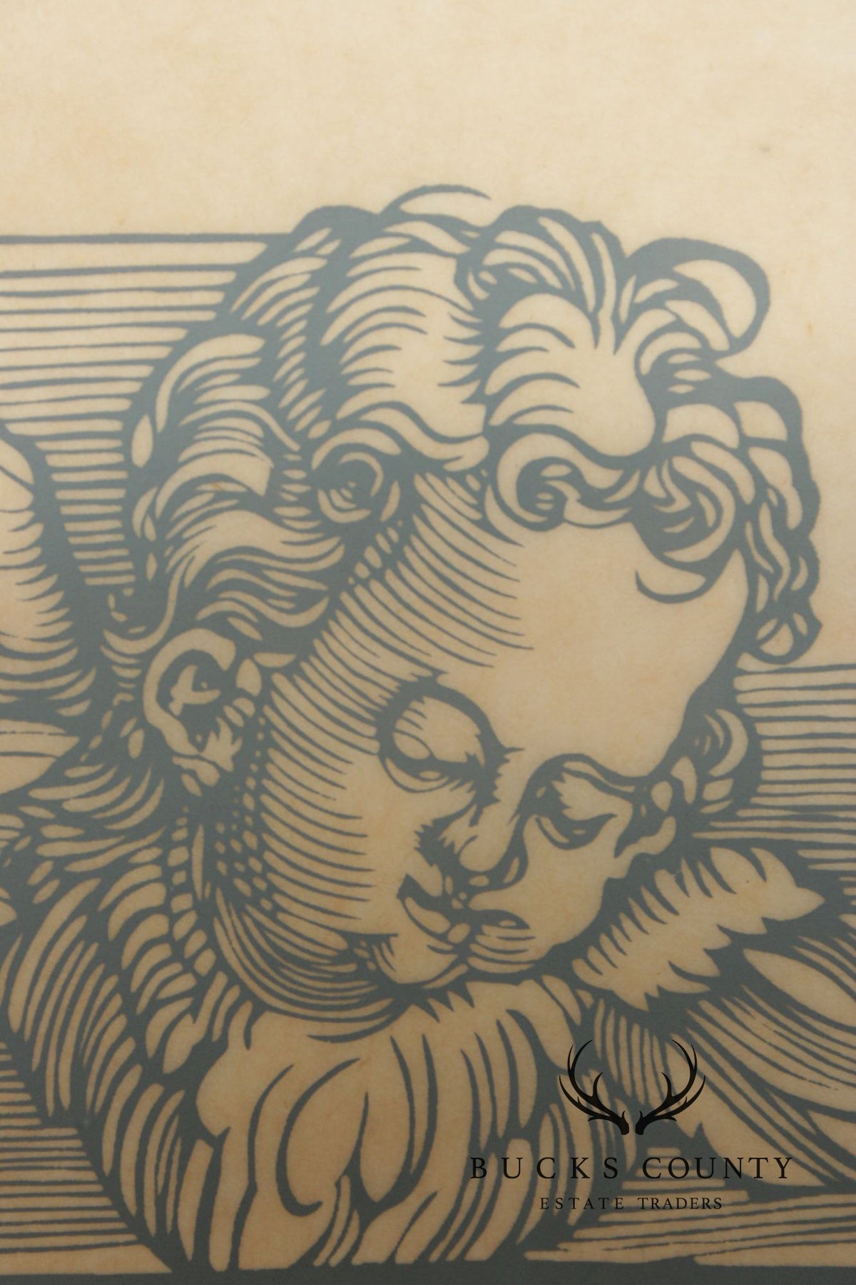 Allen Bjorkman Renaissance Style Print, 'Four Cherubs'