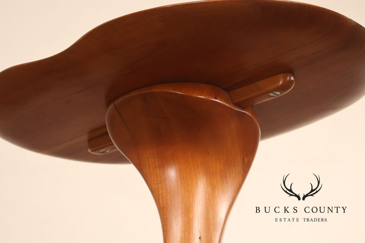 Studio Crafted Sculpted Cherry Organic Pedestal