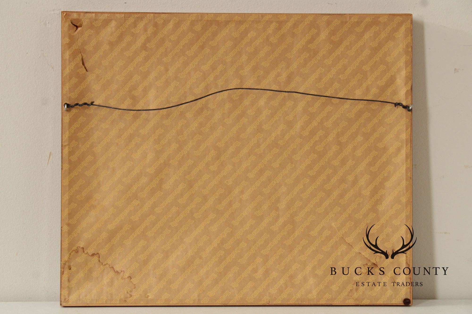 Bertha Ann Stupak Watercolor Painting, Boats in Harbor