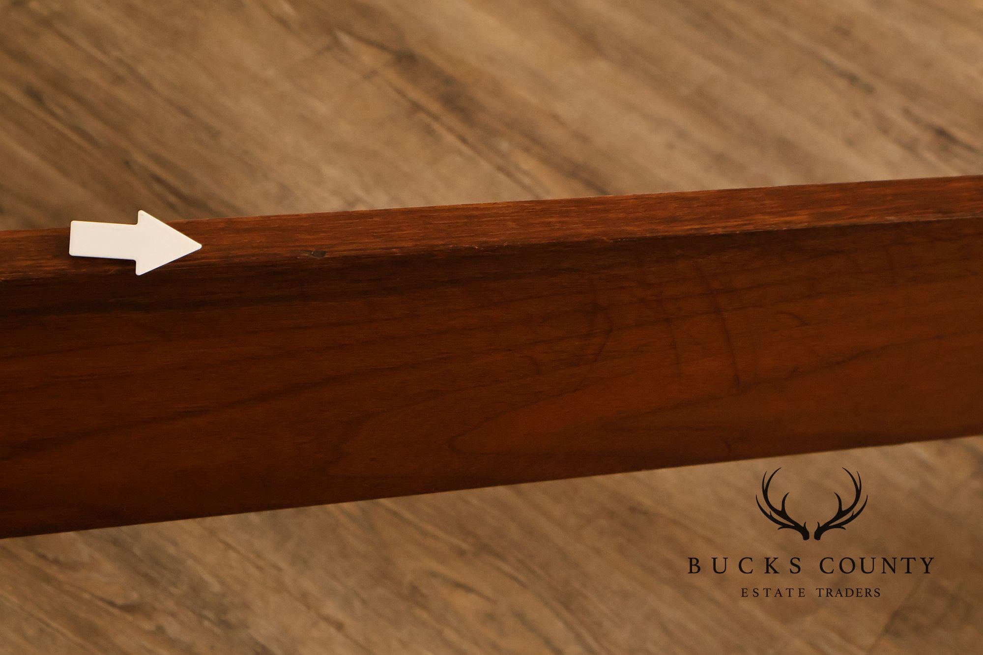 E.A. Clore & Sons Custom Walnut Queen Cannonball Bed