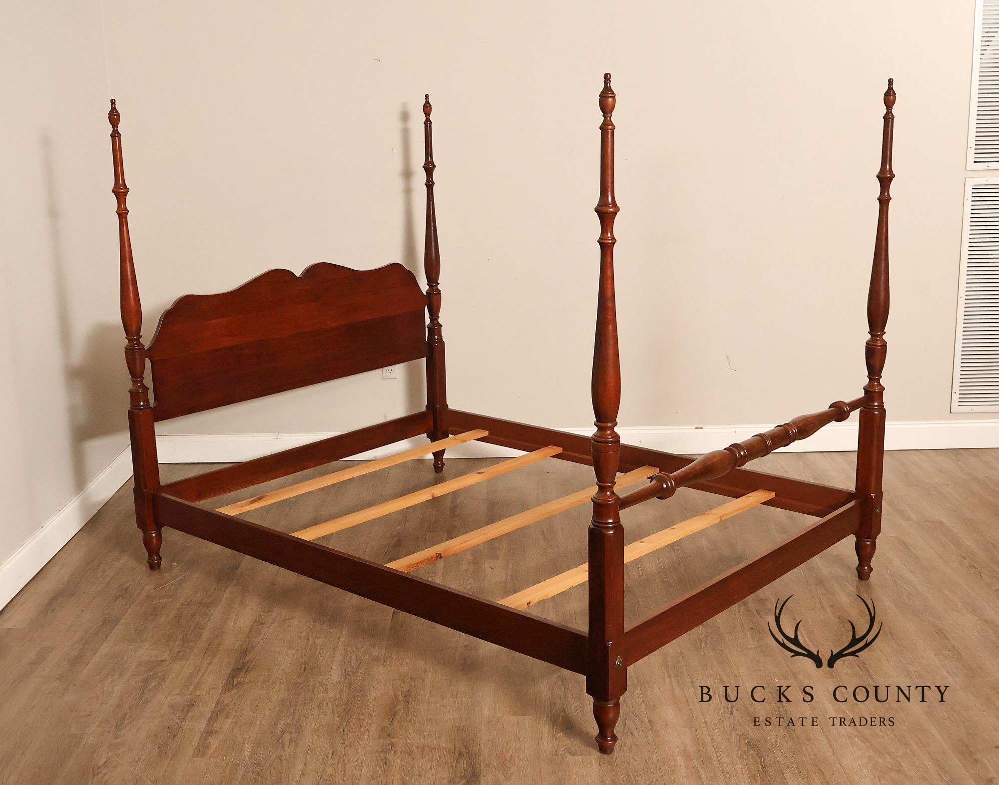 Pennsylvania House Traditional Queen Size Cherry Four Poster Bed
