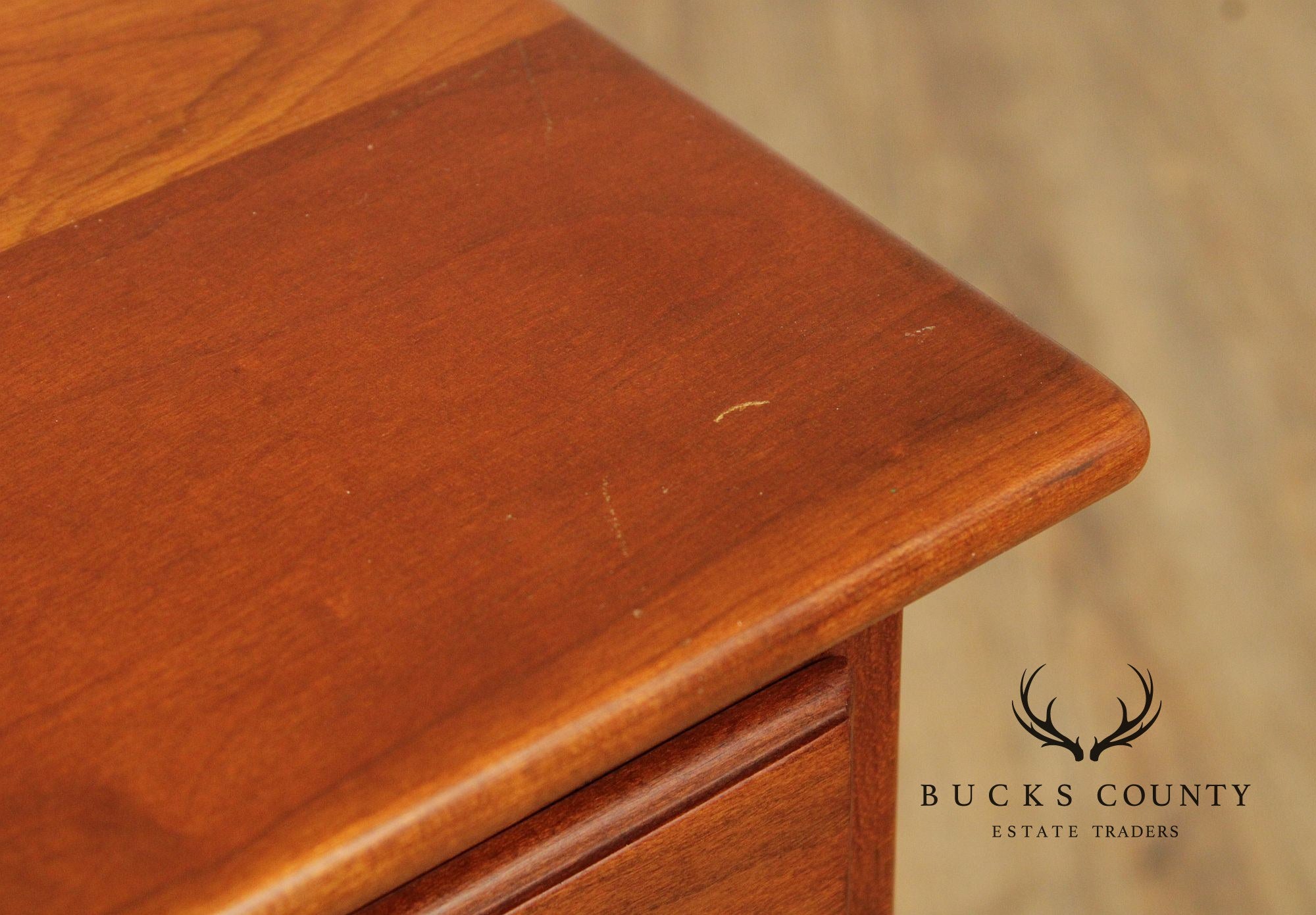 Stickley Cherry Valley Chippendale Style Nightstand