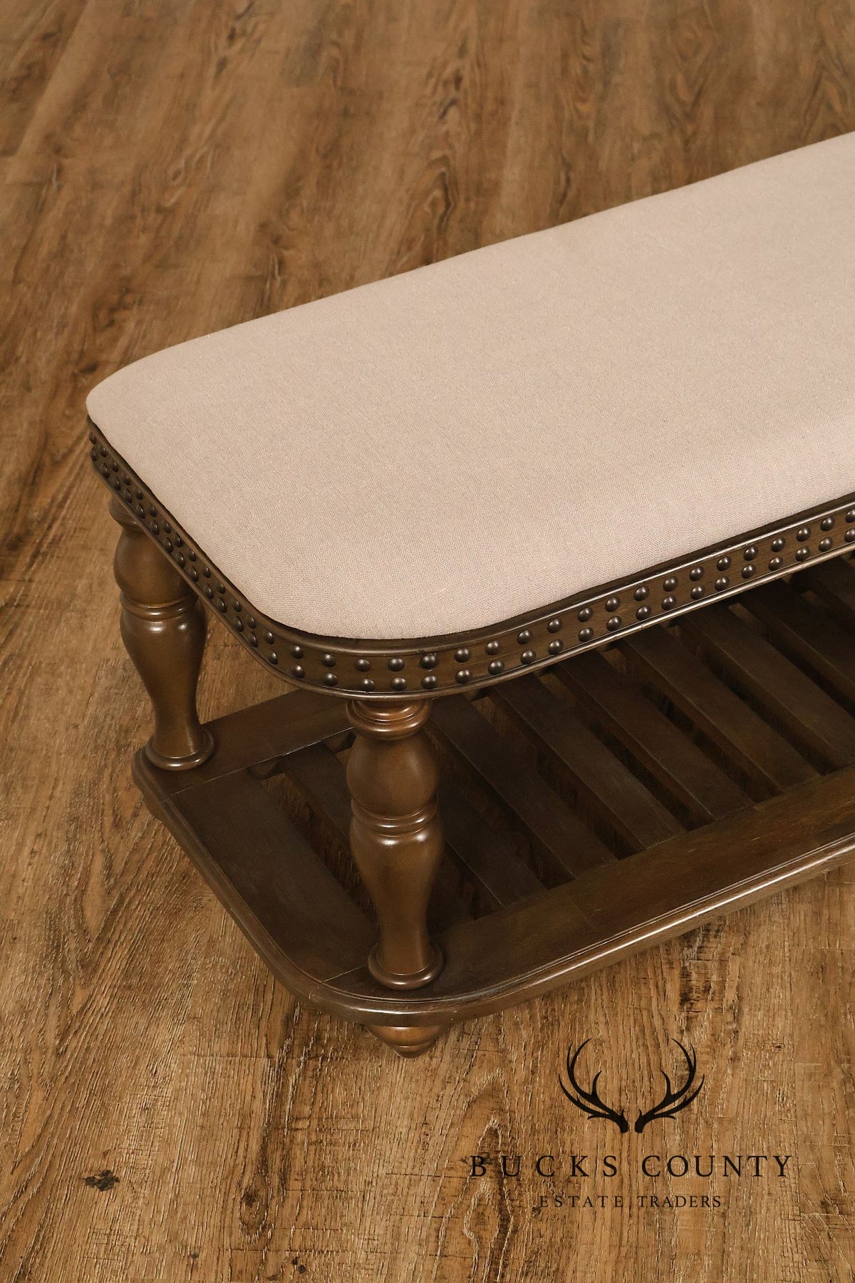Riverside 'Belmeade' Baluster Carved Bench