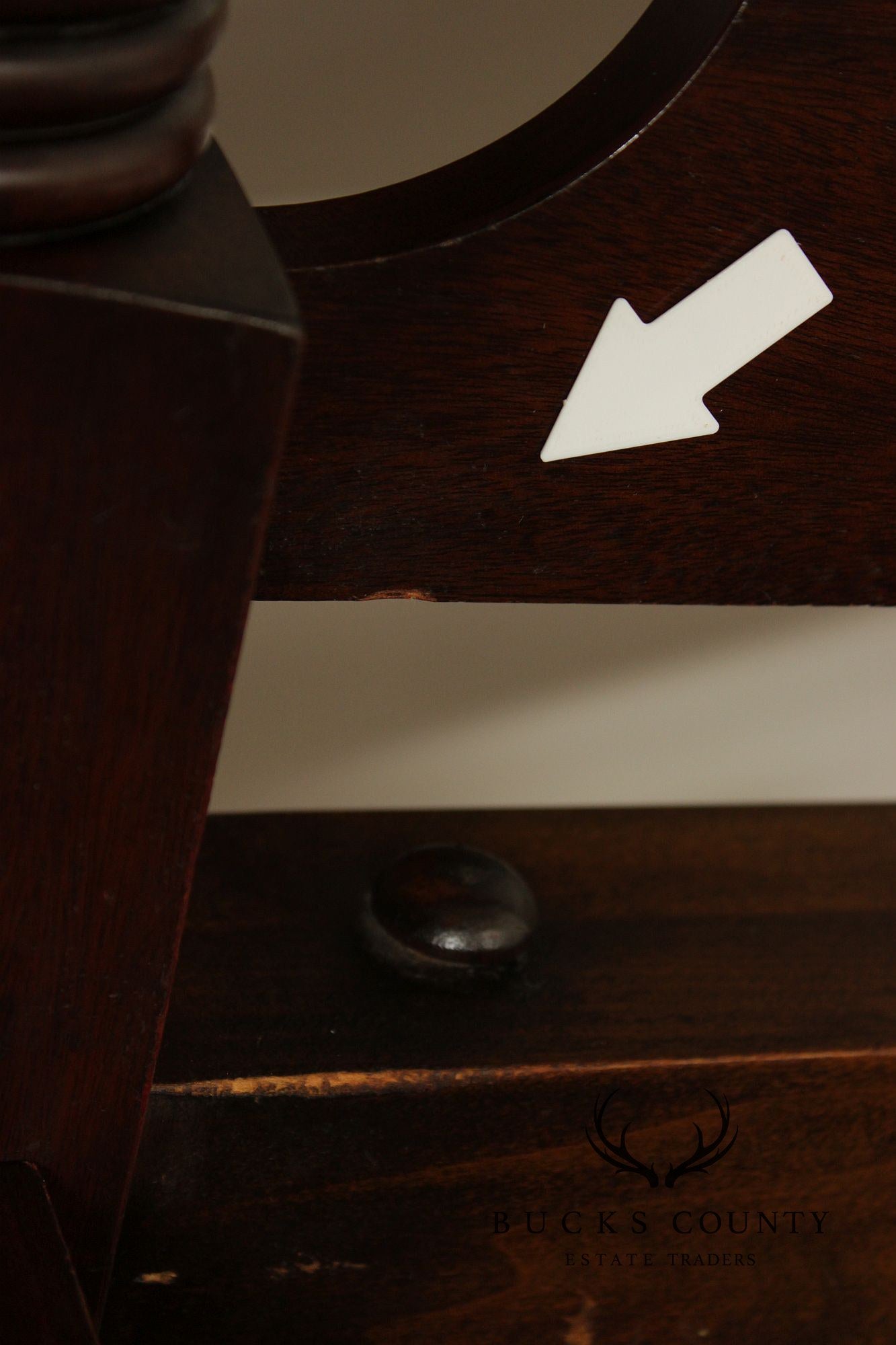 Henkel Harris Mahogany Queen Poster Bed