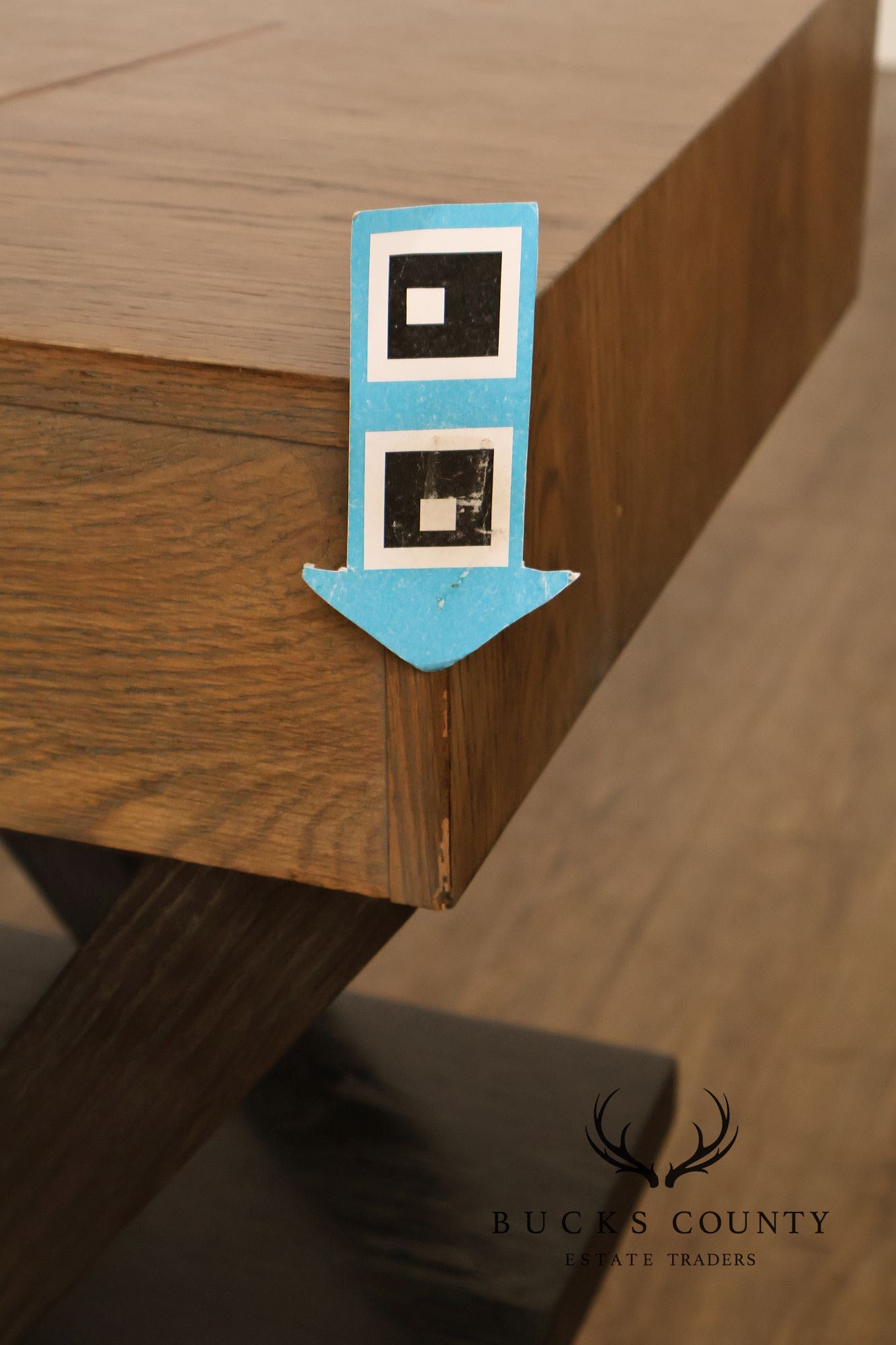 Hickory White Modern Console Table