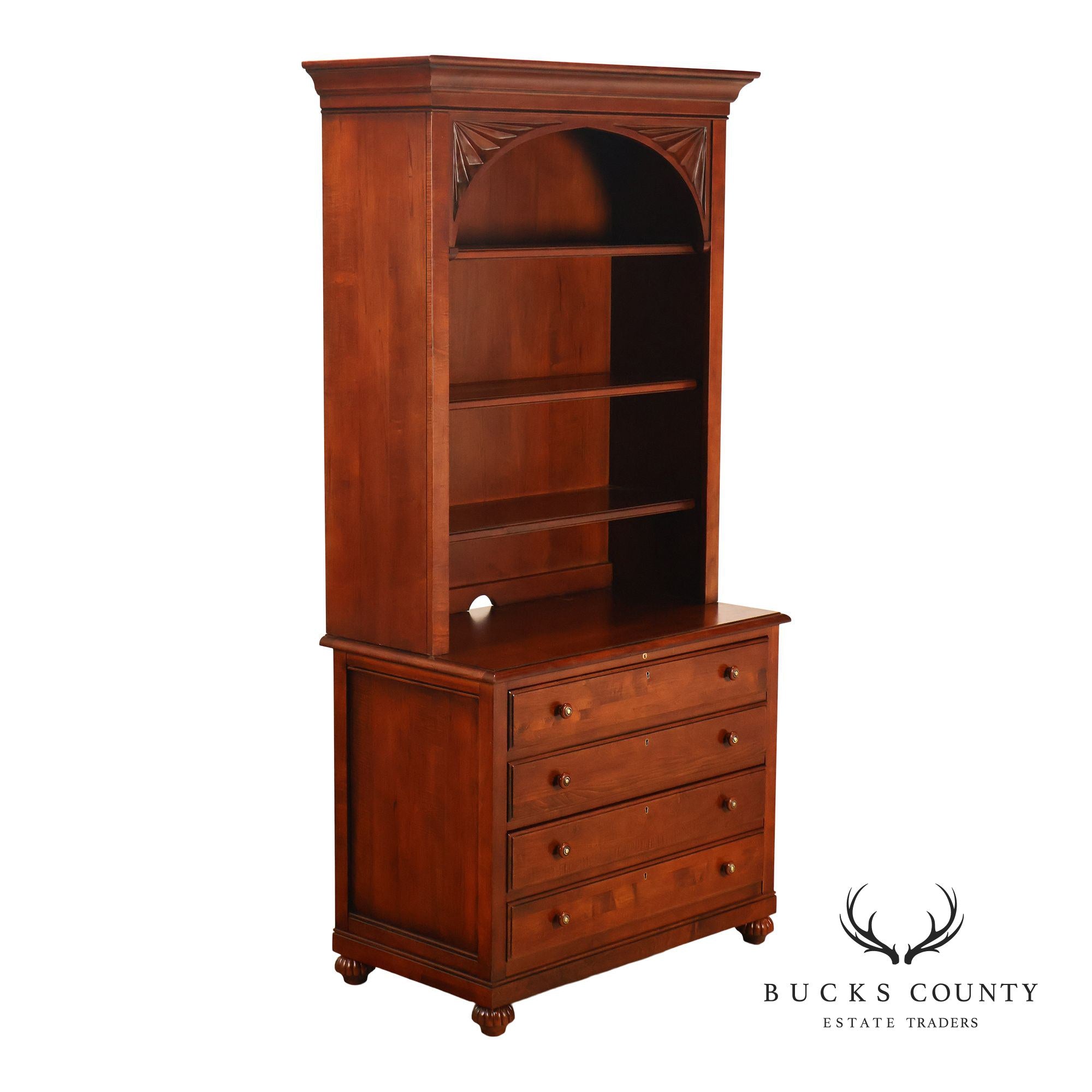 Ethan Allen 'British Classics' Collection Office Bookcase