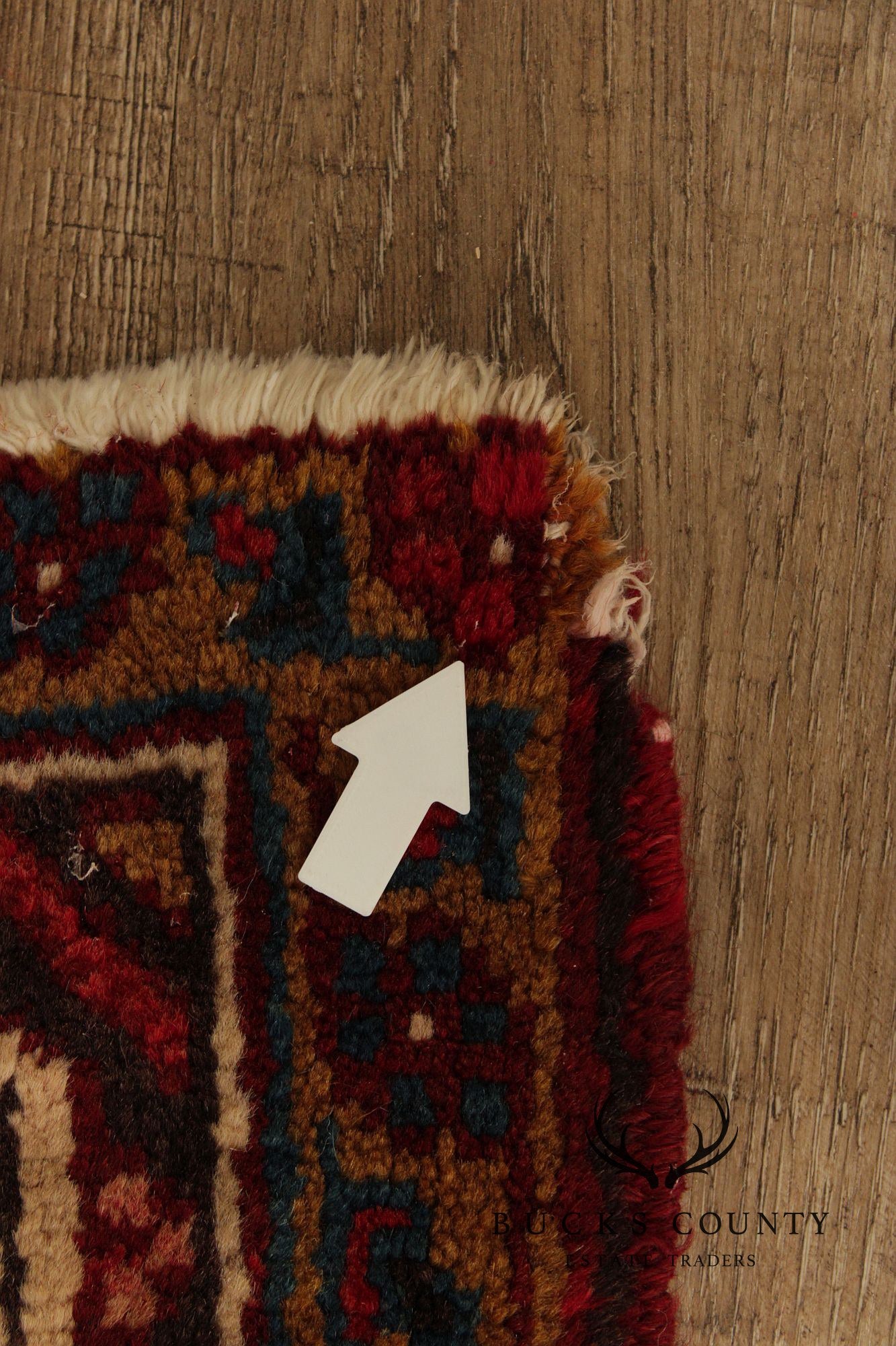 Vintage Heriz Hand-Tied Area Rug