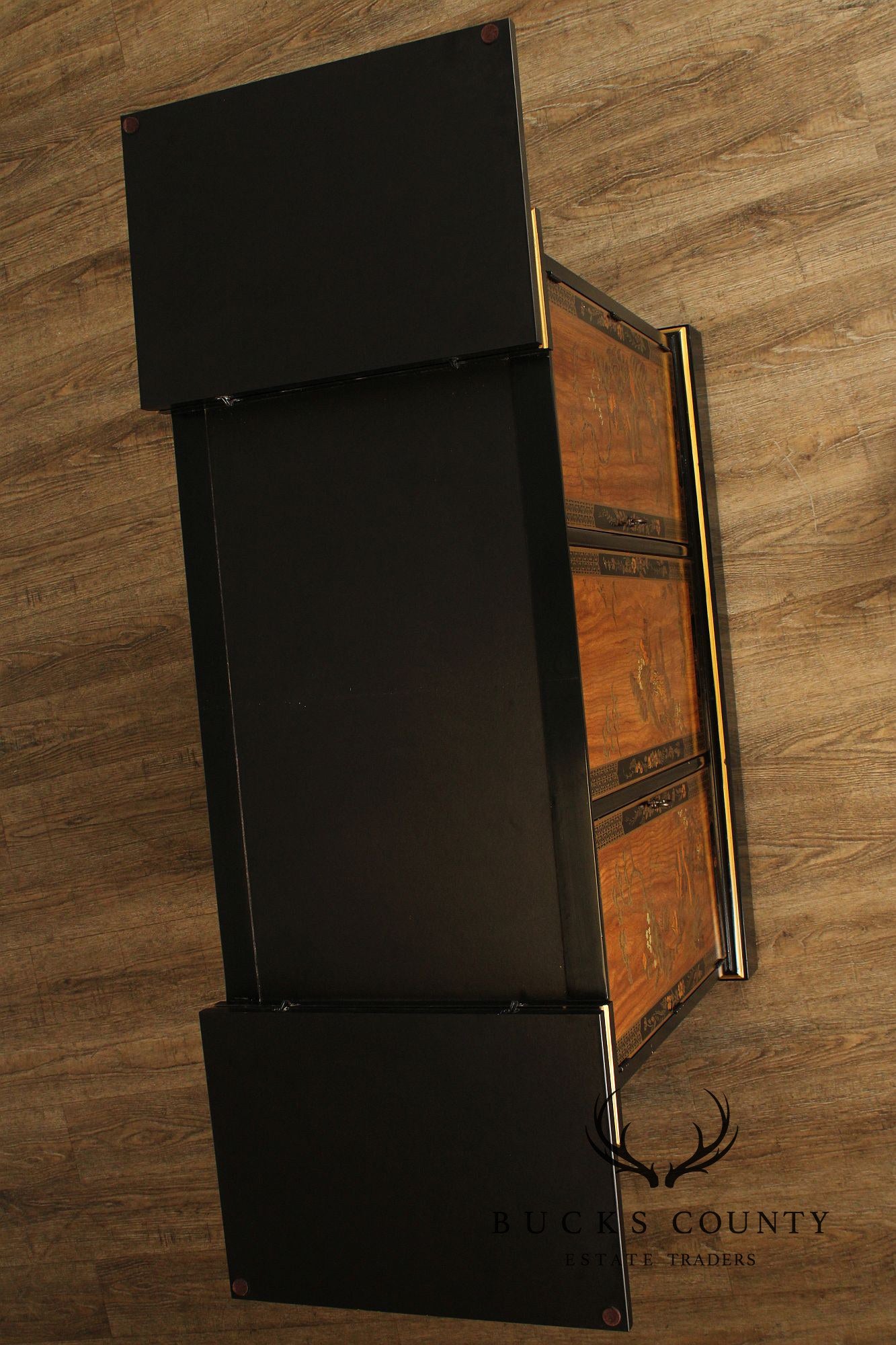 Drexel 'Et Cetera' Chinoiserie Flip Top Server