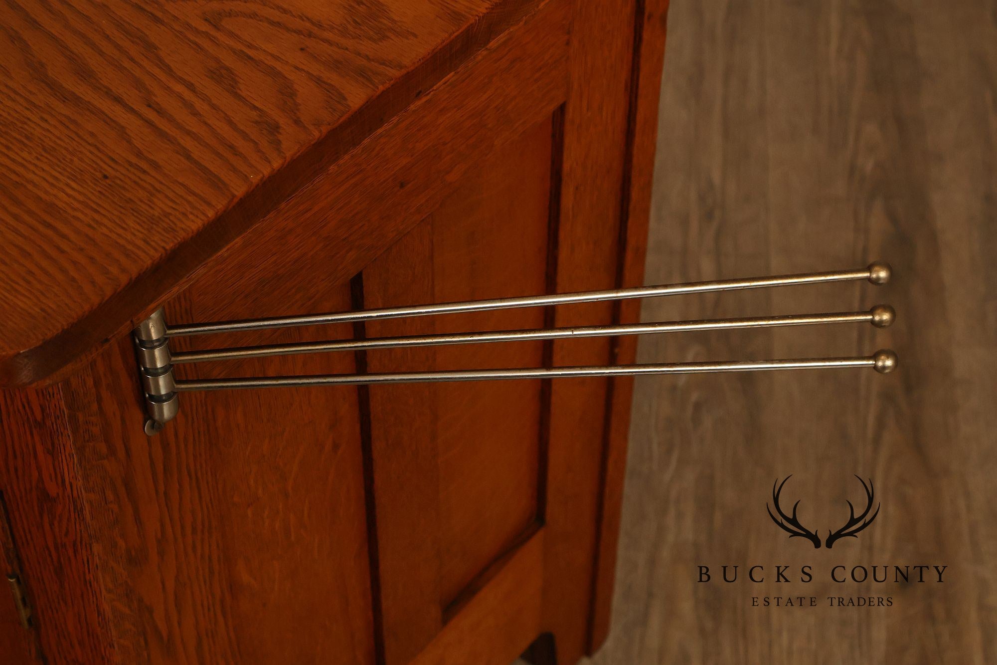 Paine’s Furniture Company Antique Victorian Oak Washstand