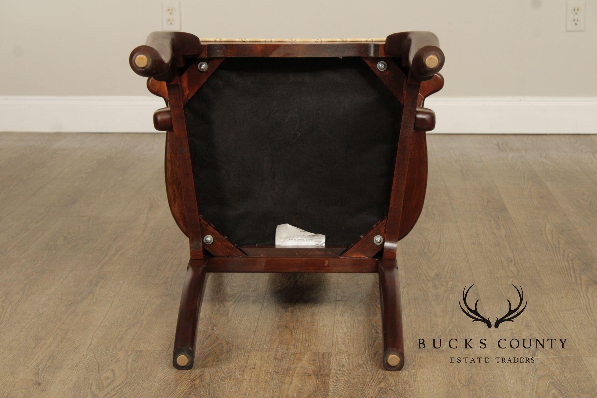 Ethan Allen 'Georgian Court' Set of Six Cherry Dining Chairs