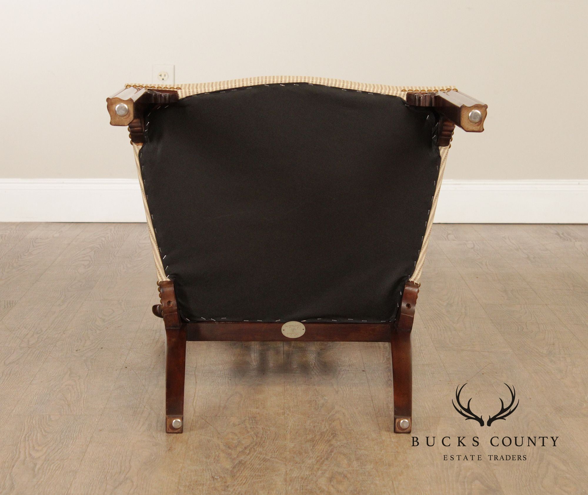 Baker Chippendale Style Set of Six Mahogany Dining Chairs