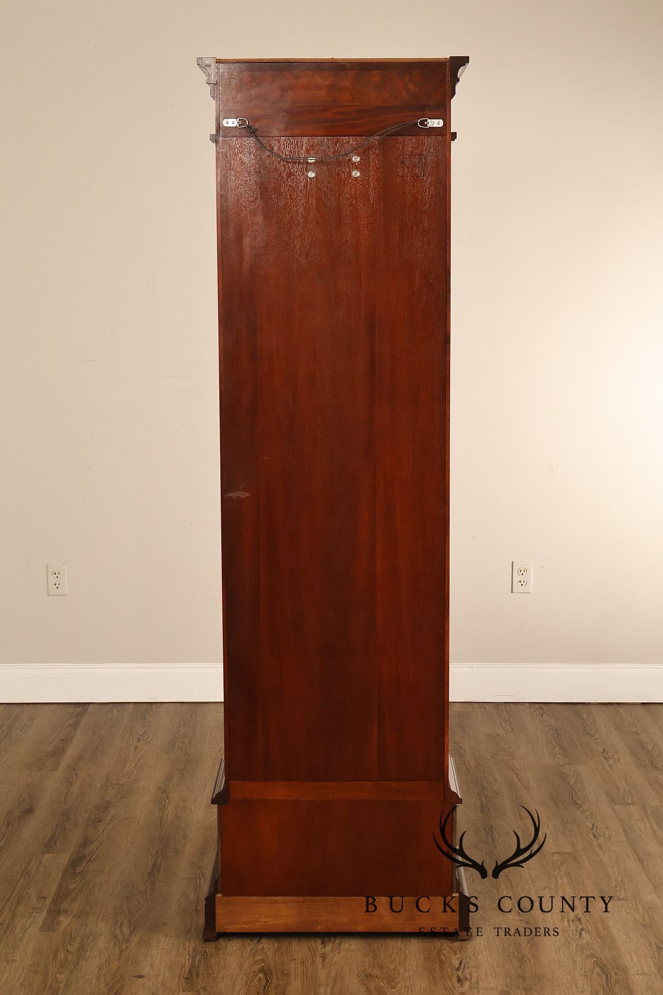 Sligh Dorset Flame Mahogany Grandfather Clock