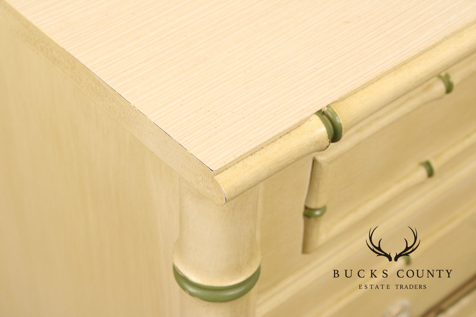 Thomasville 'Allegro' Faux Bamboo Writing Desk