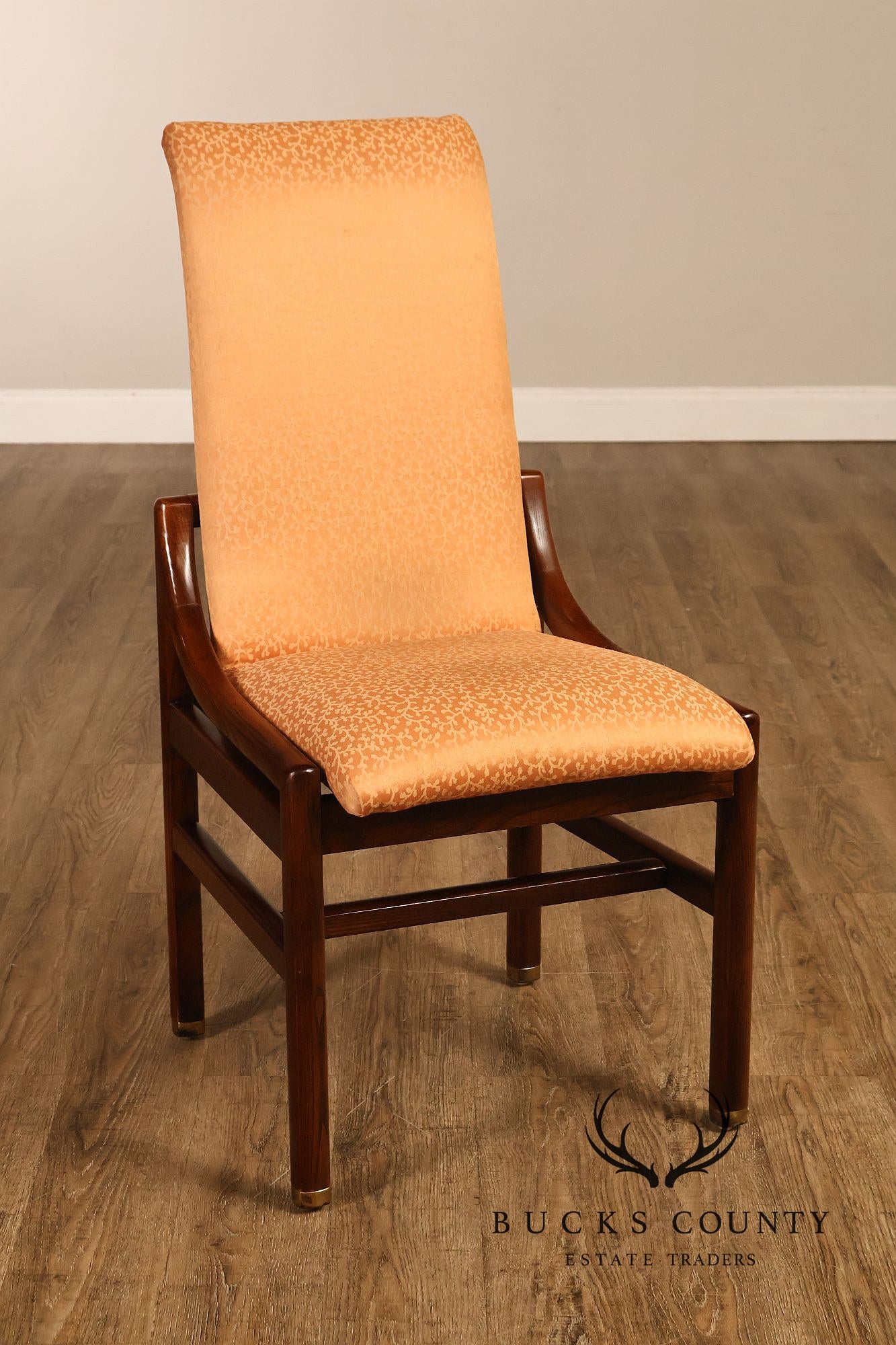 Henredon 'Scene One' Set of Six Oak Dining Chairs