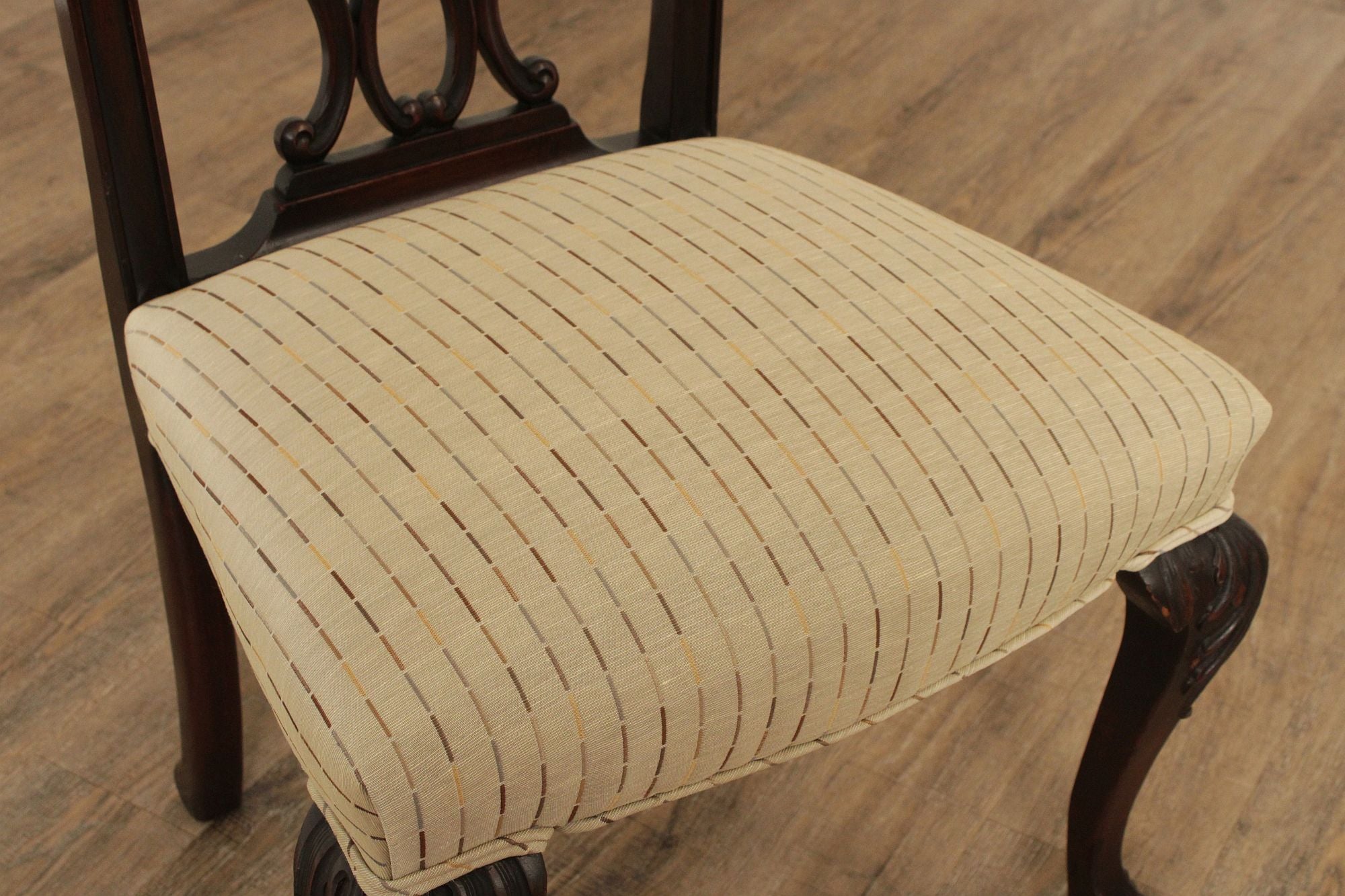 Antique Chippendale Style Mahogany Side Chair