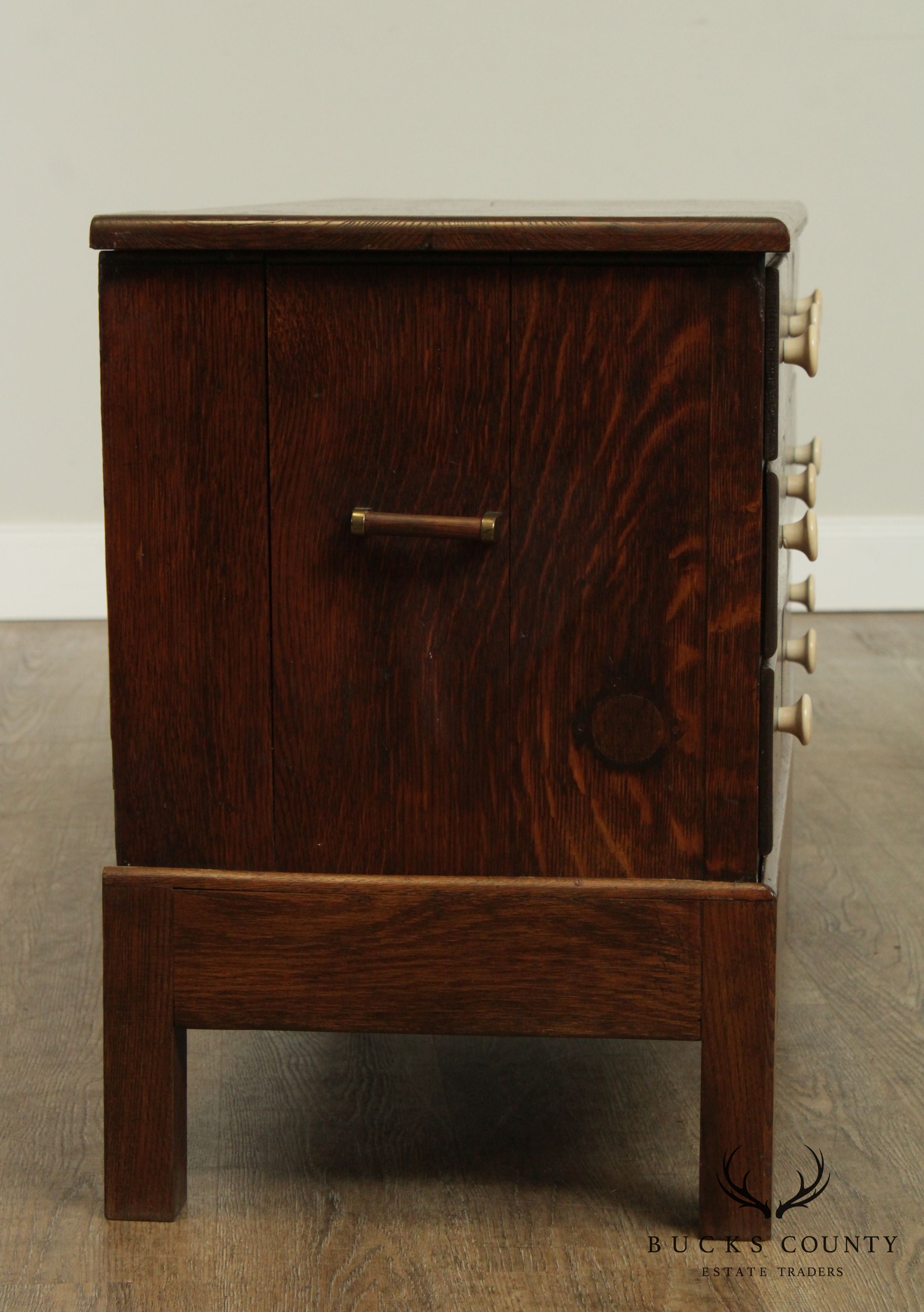 Wabash Cabinet Co. Antique 9 Drawer Letter File