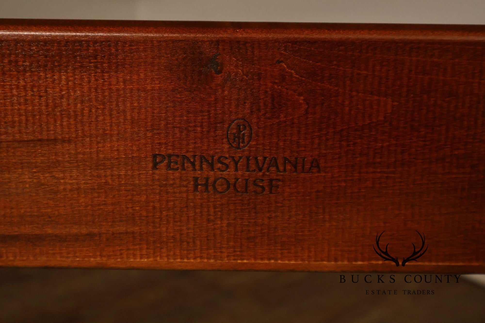 Pennsylvania House Carved Cherry King Poster Bed