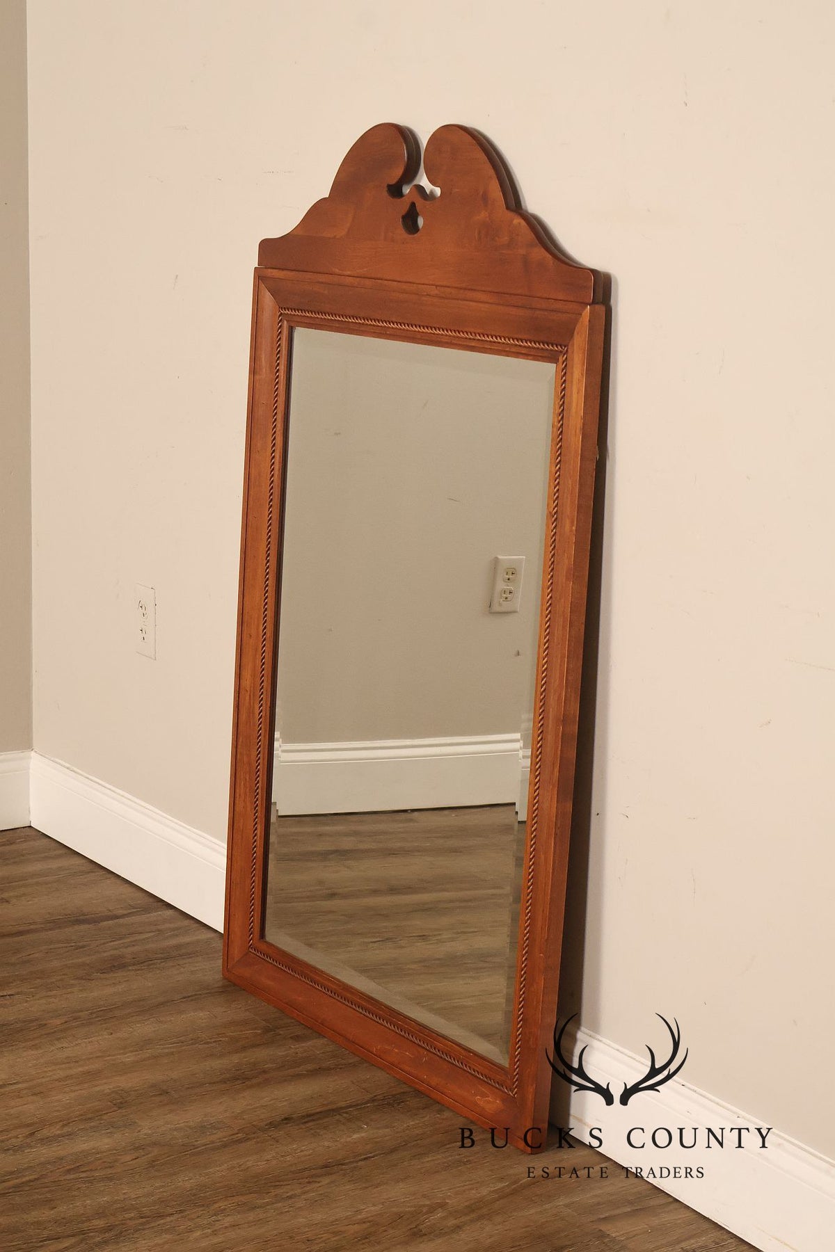 Ethan Allen 'Country Crossings' Maple Wall Mirror