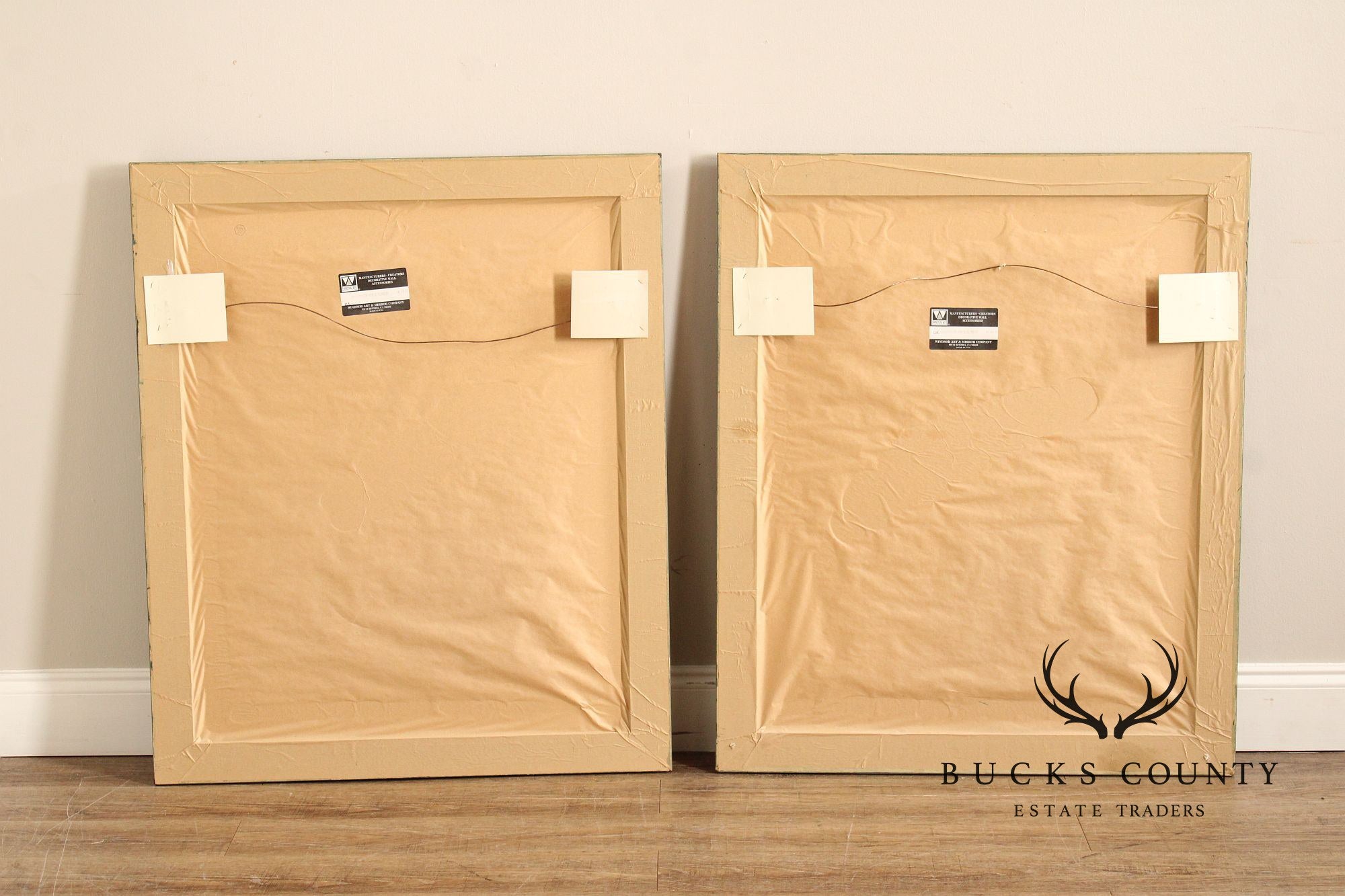 Windsor Art Pair of Decorative Framed Floral Prints