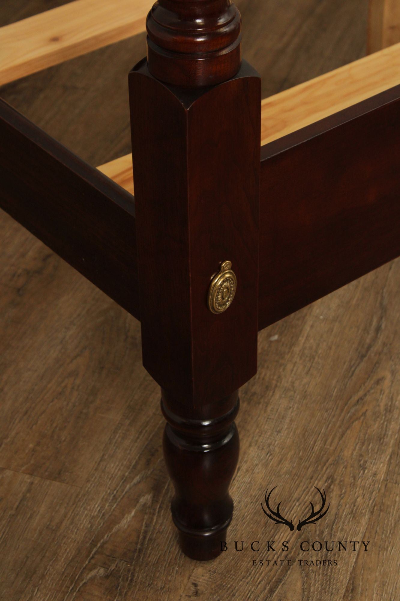 Statton Carved Cherry Queen Poster Bed