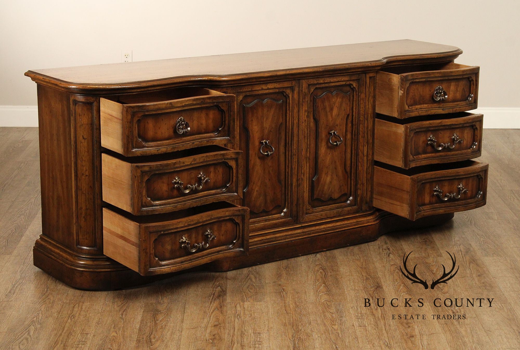 Heritage Grand Tour Collection Vintage Walnut Dresser