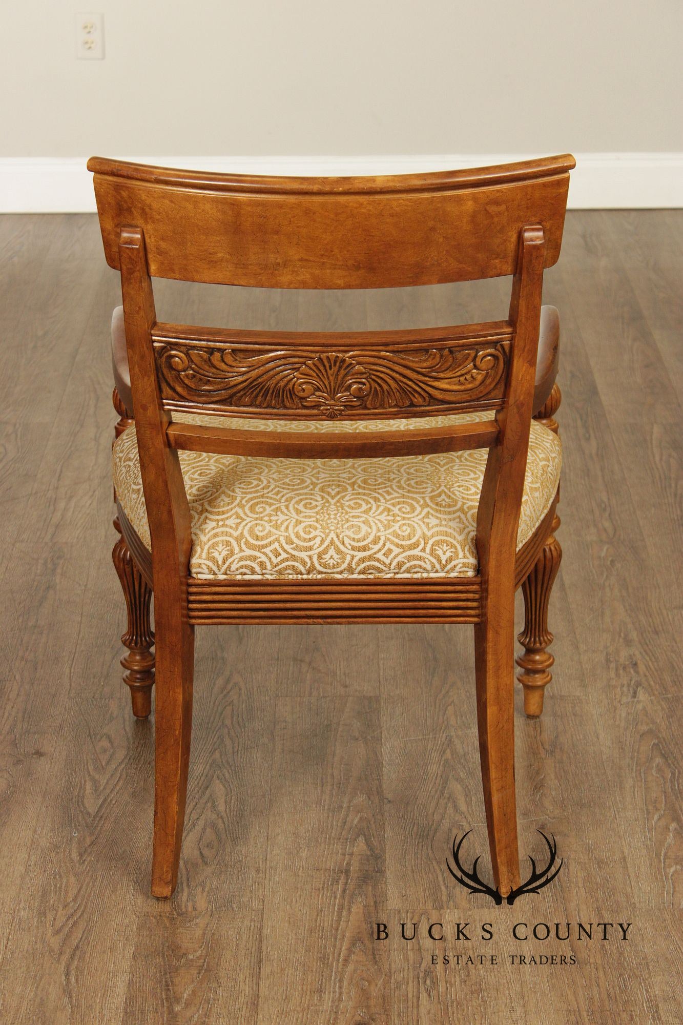 Ethan Allen Set of Eight British Classics 'Mackenzie' Dining Chairs