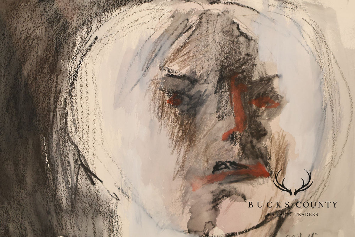 Anne Cooper Dobbins Mixed Media, '1 Ways of Seeing Oneself'