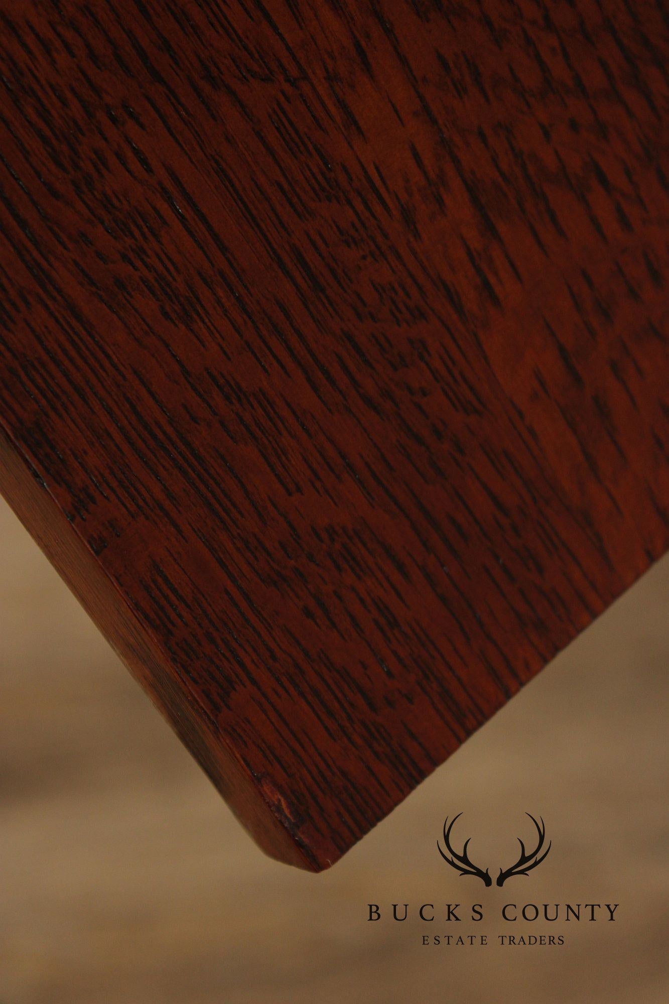 Antique Arts & Crafts Mission Oak Secretary Desk Bookcase